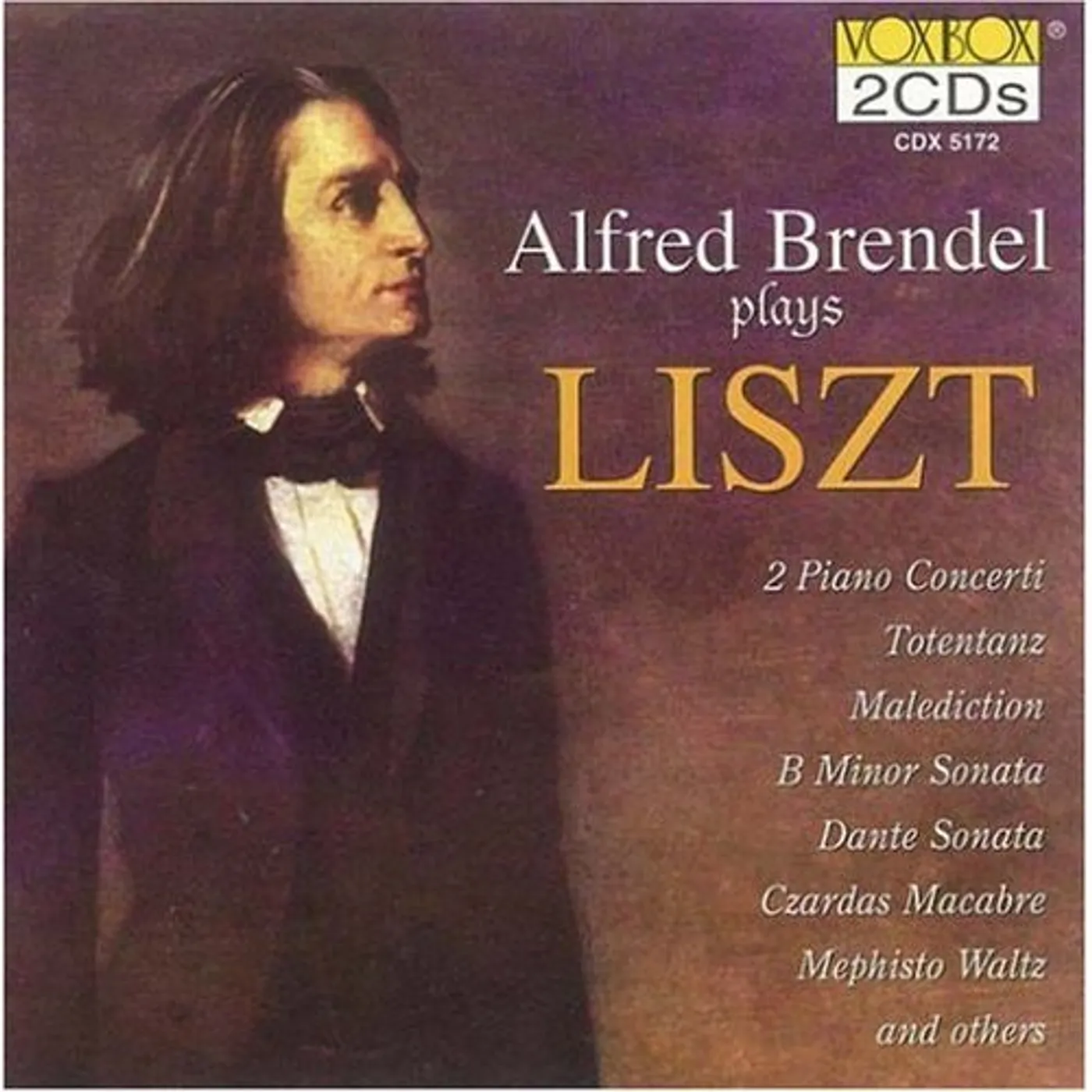 Alfred Brendel PLAYS LISZT CD