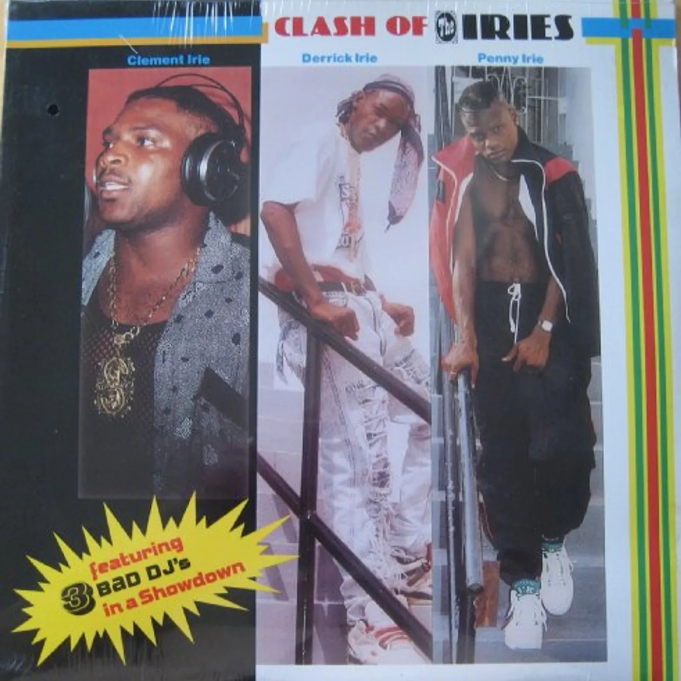 Clement Derrick Penny CLASH OF IRIES Vinyl Record