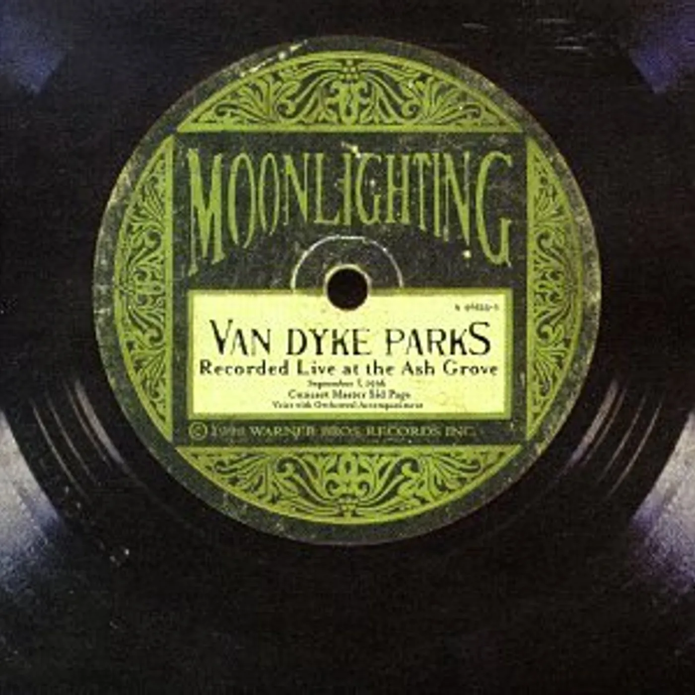 Van Dyke Parks MOONLIGHTING: LIVE AT THE ASH GROVE CD