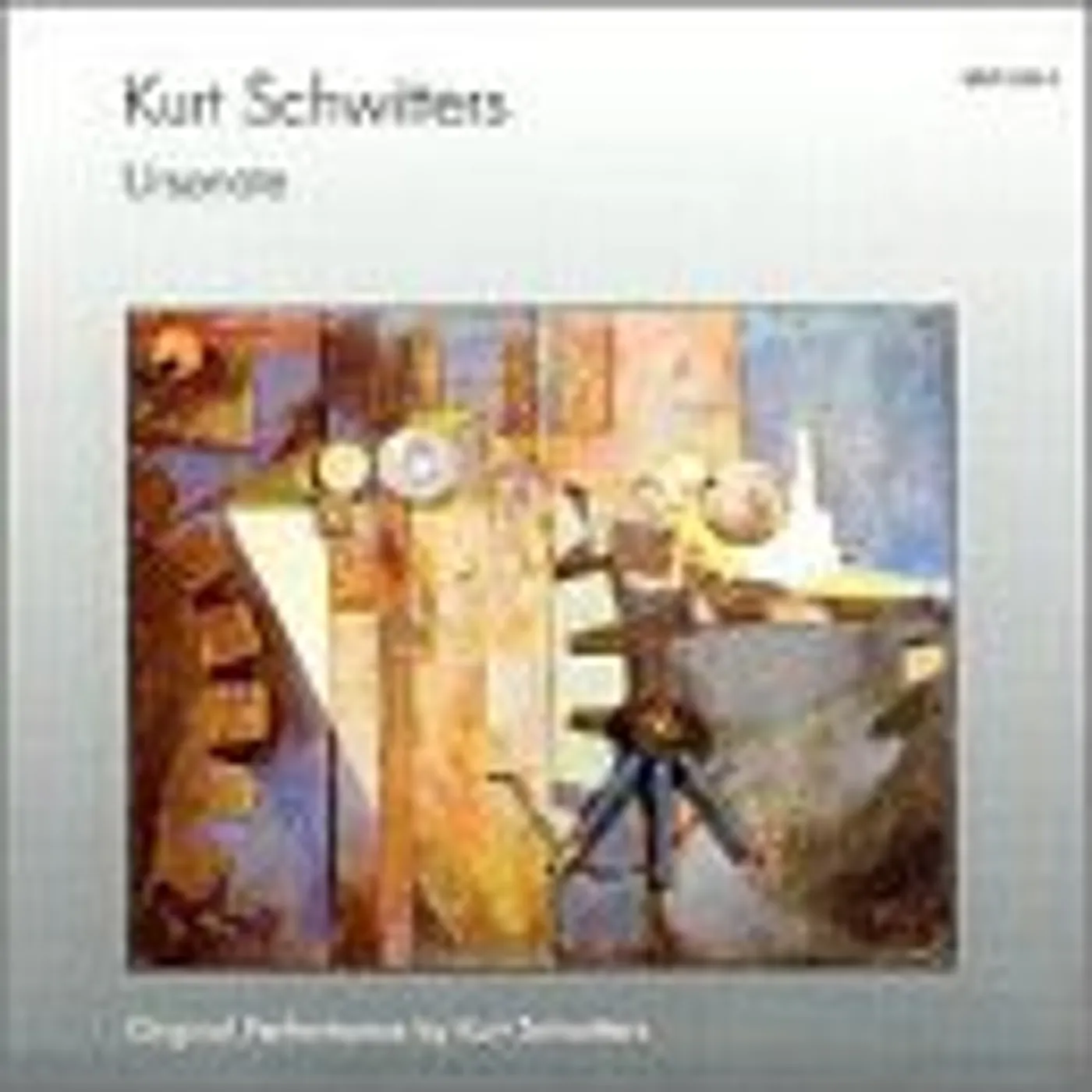 Kurt Schwitters URSONATE CD