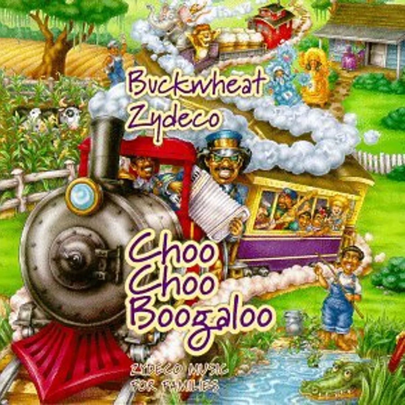 Buckwheat Zydeco CHOO CHOO BOOGALOO CD
