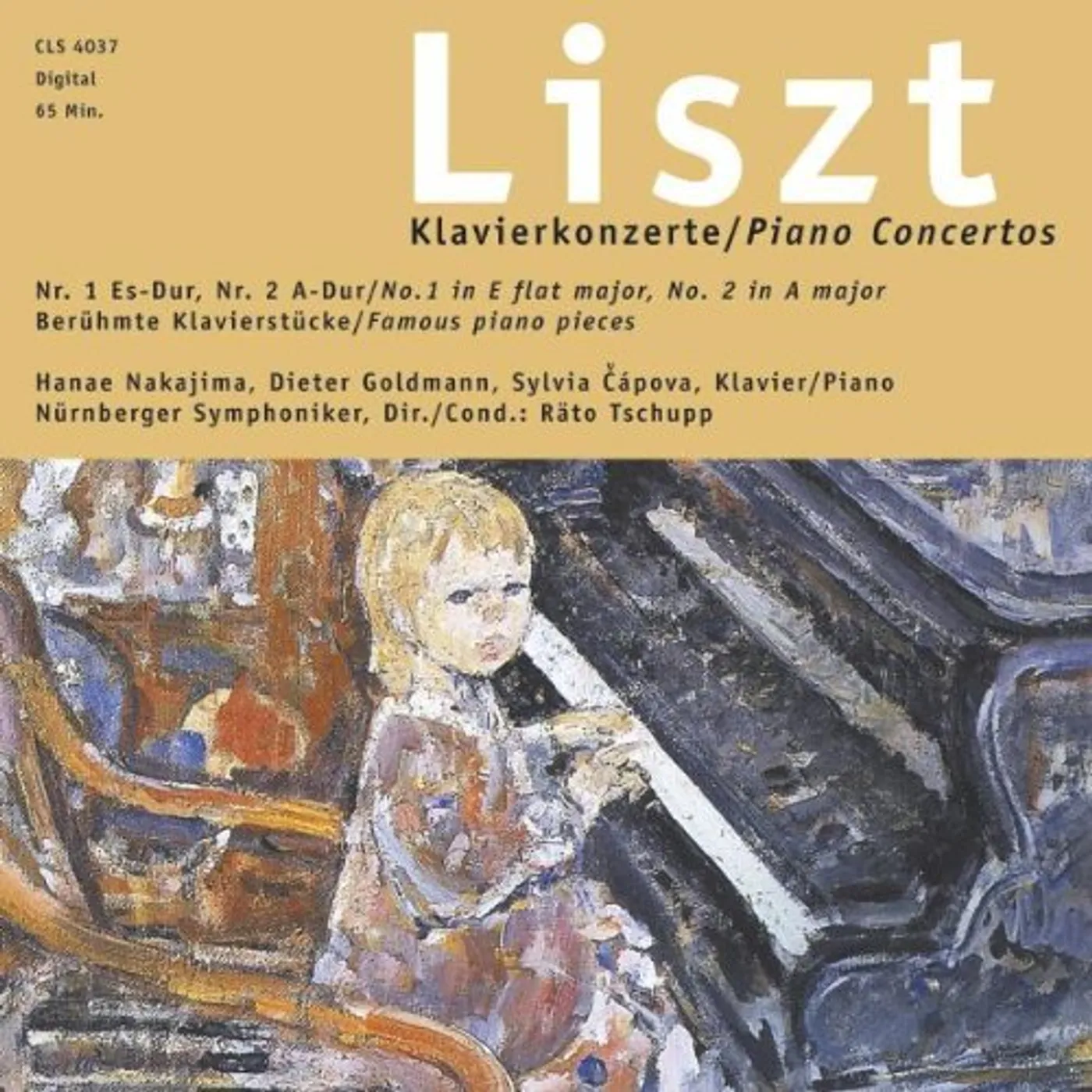Liszt PIANO CONCERTOS 1/2 CD