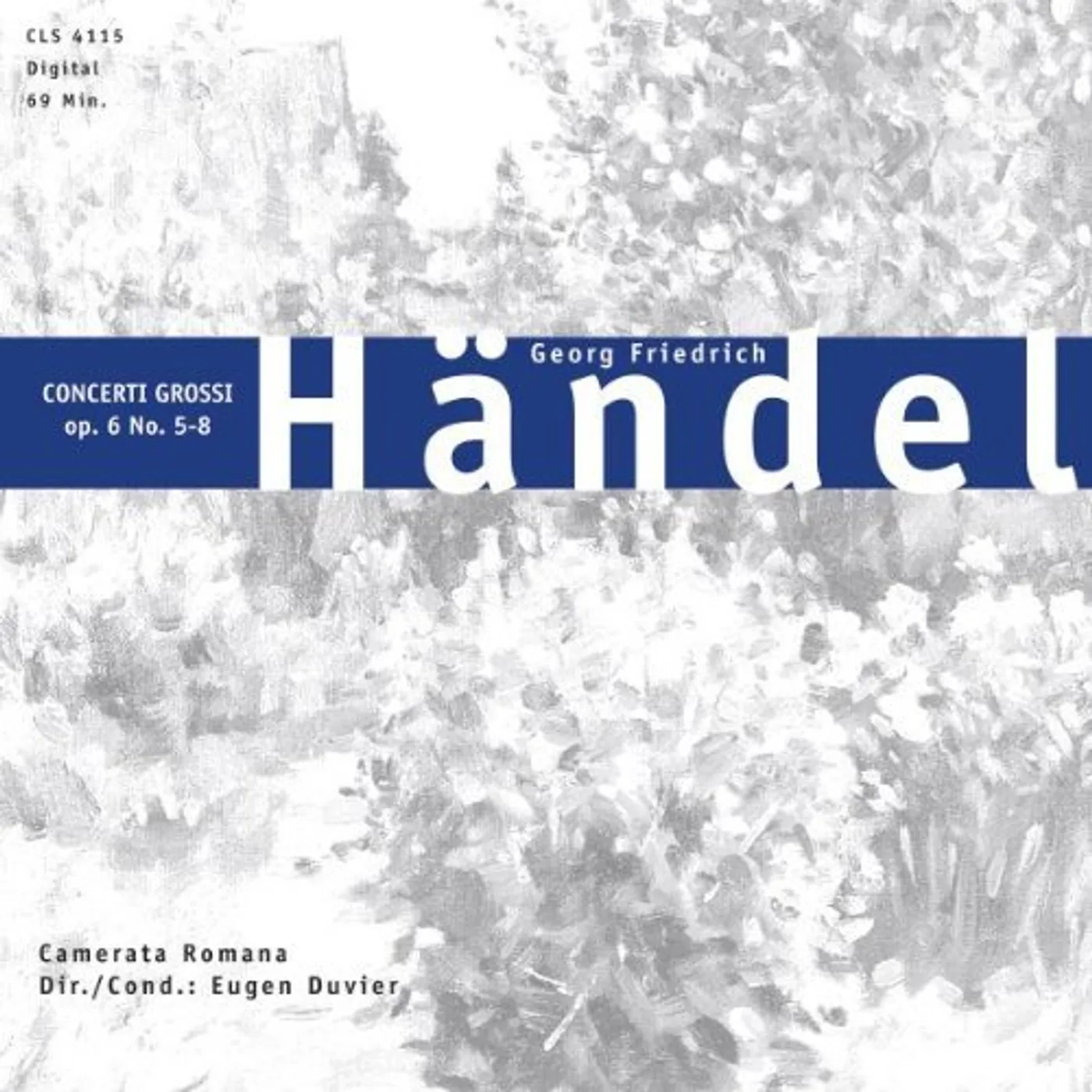 Handel CONCERTI GROSSI OP6 NO 5-8 CD