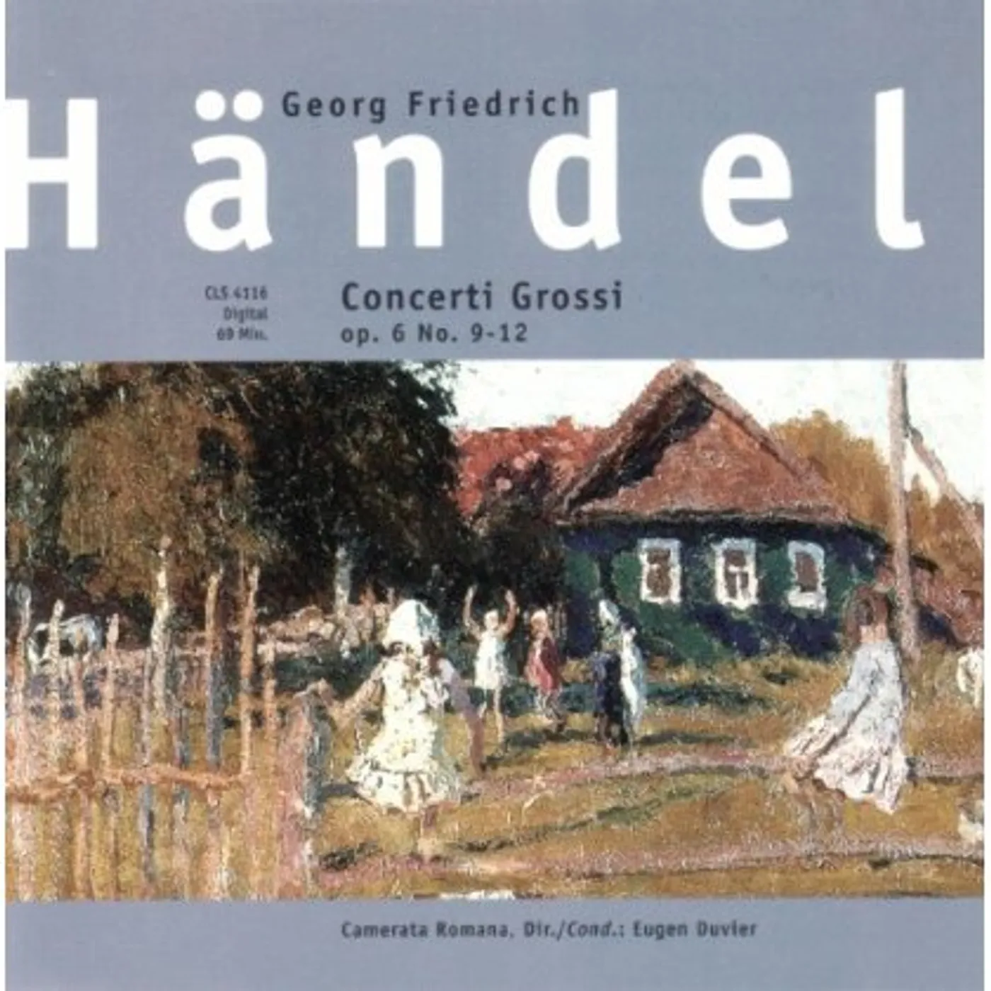 Handel CONCERTI GROSSI OP6 OP 9-12 CD