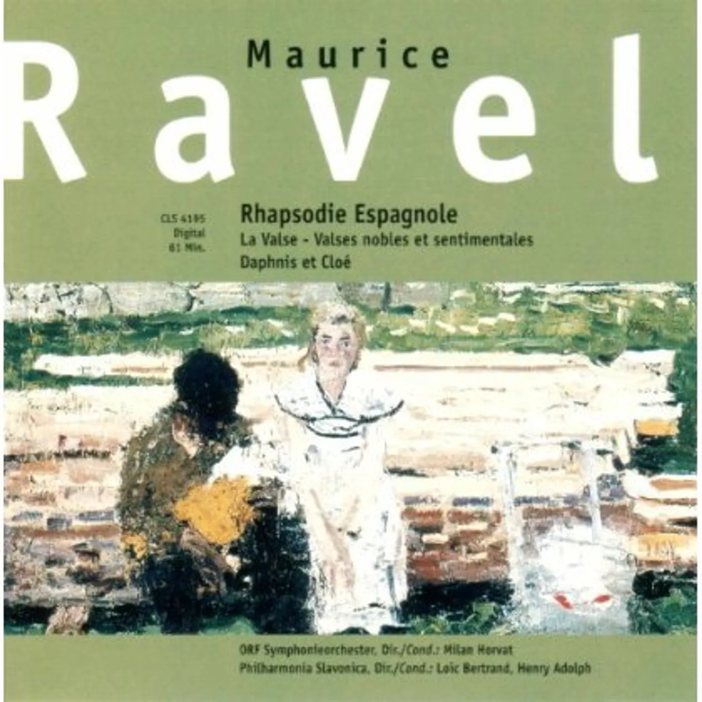 Ravel RHAPSODIE ESPAGNOLE CD