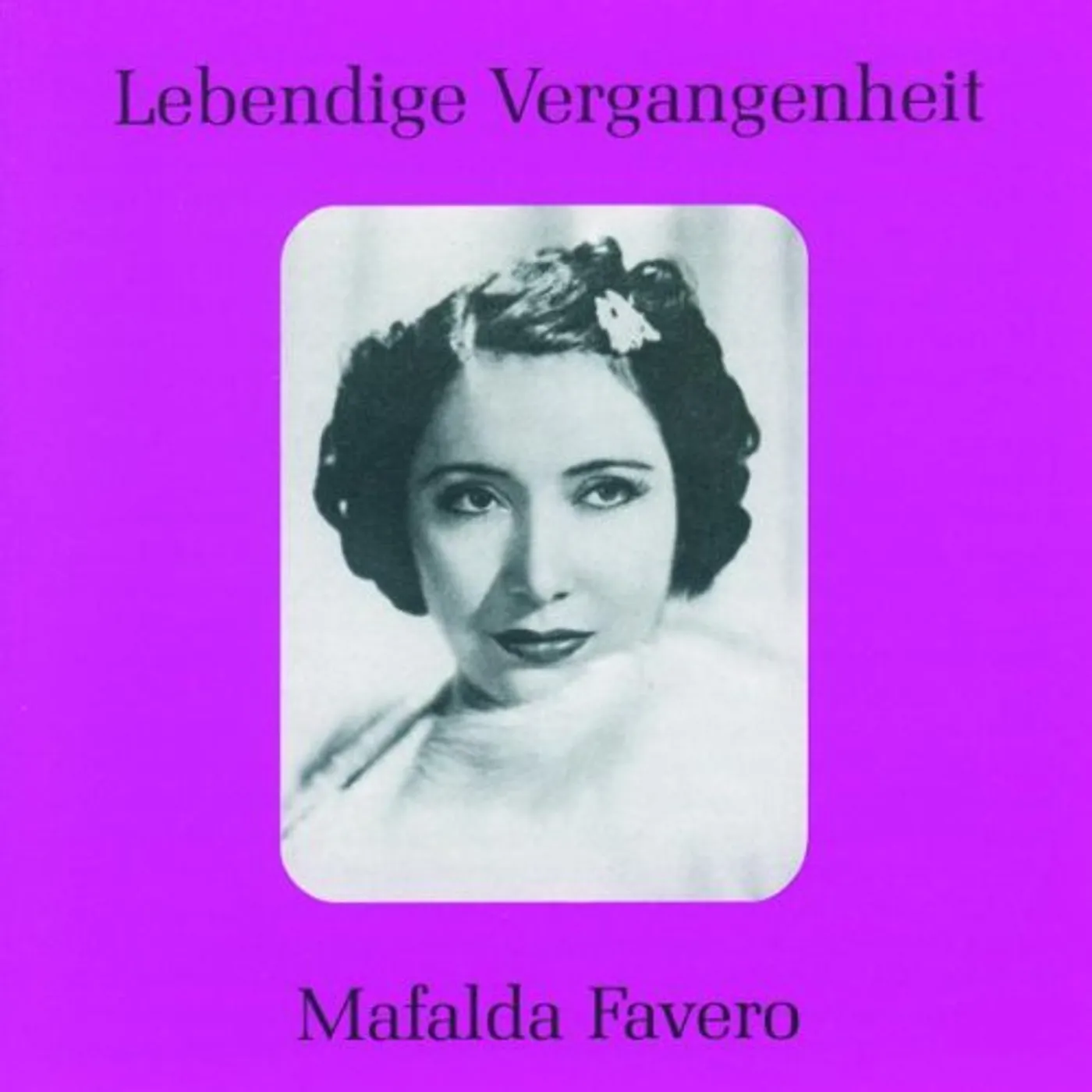 Mafalda Favero ARIAS BY PUCCINI CD
