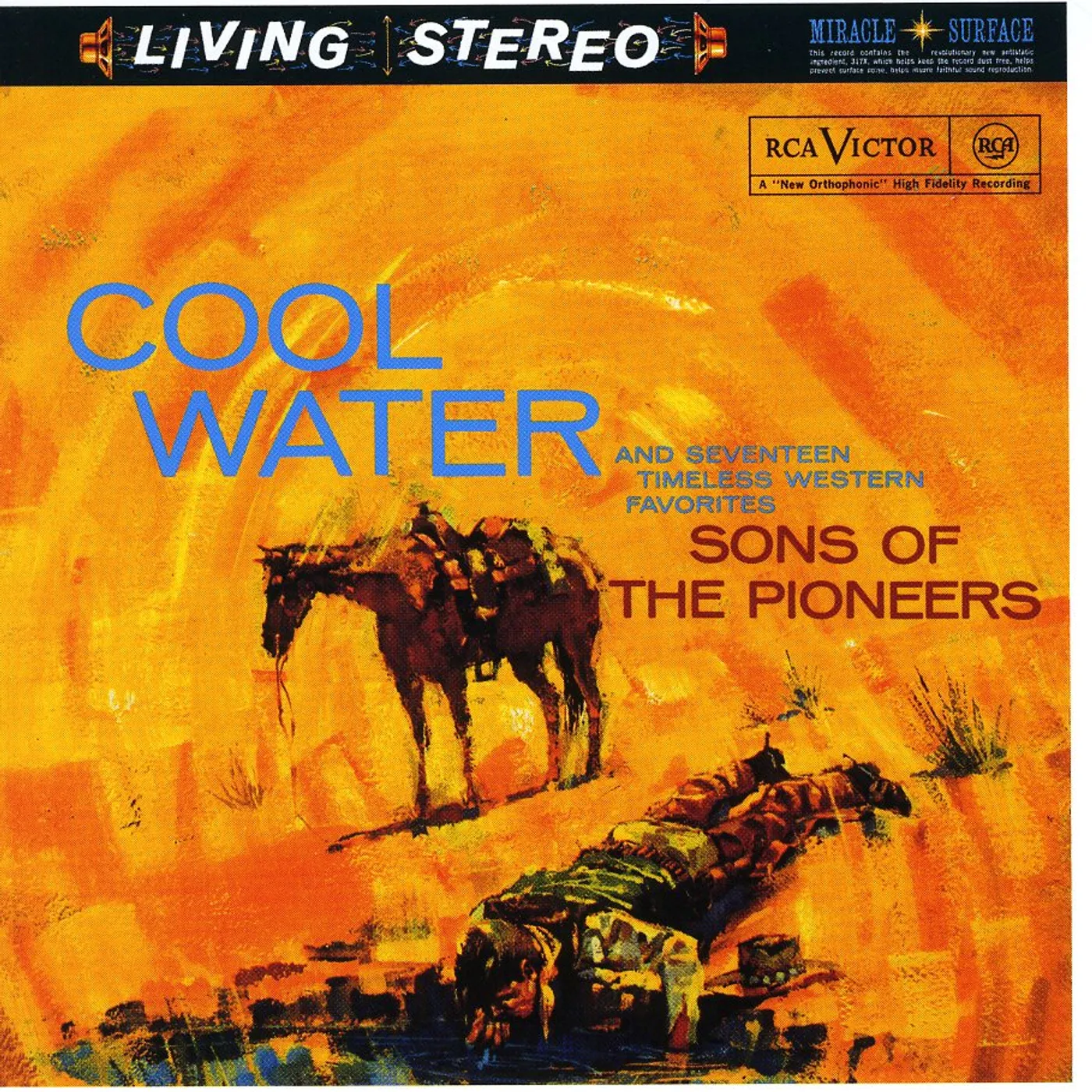 Sons of the Pioneers COOL WATER CD