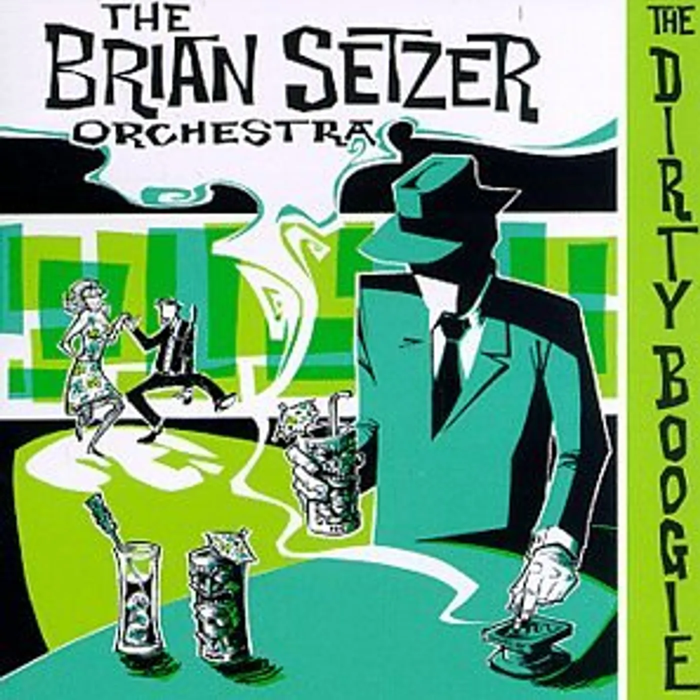 Brian Setzer DIRTY BOOGIE CD
