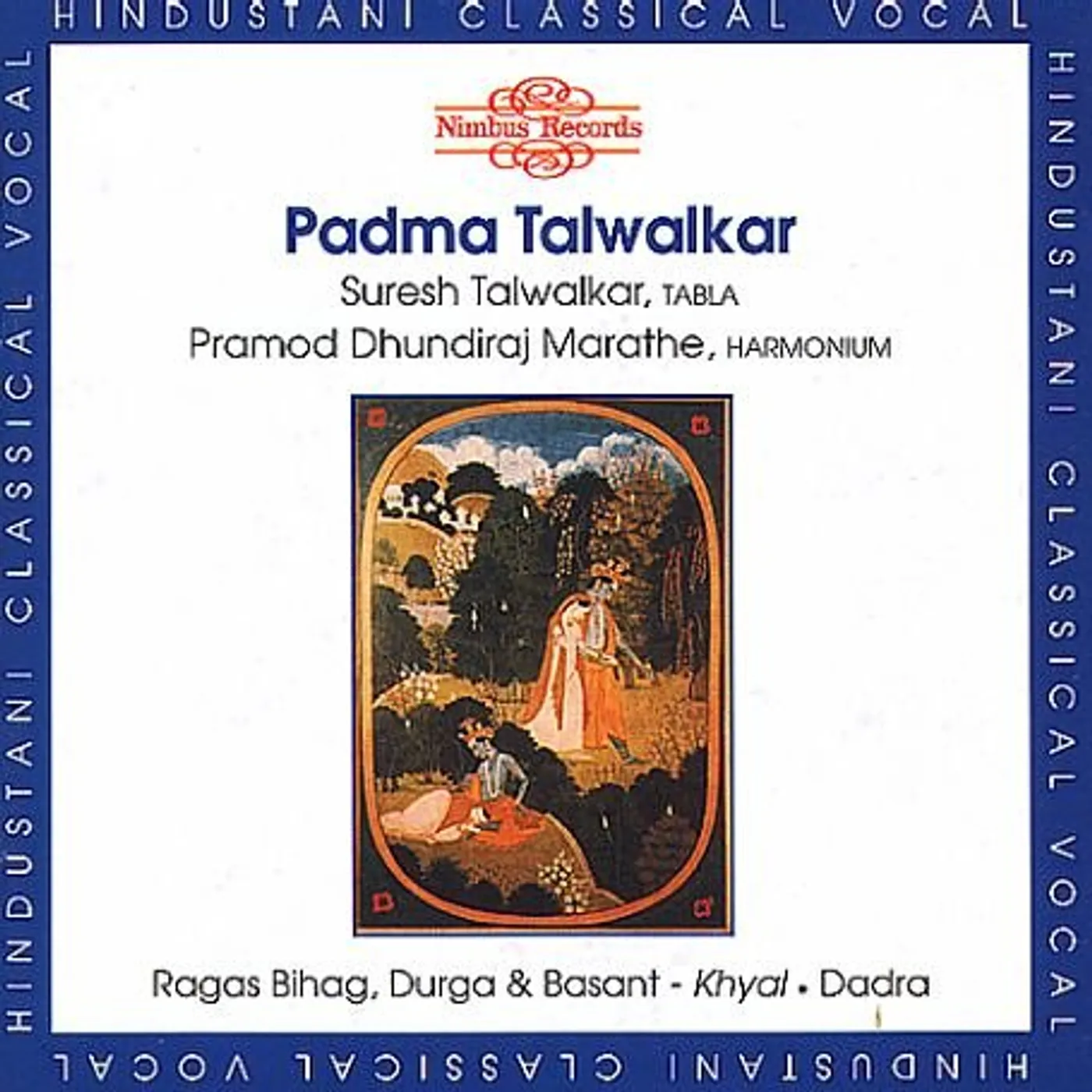 Padma Talwalkar HINDUSTANI CLASSICA VOCAL CD