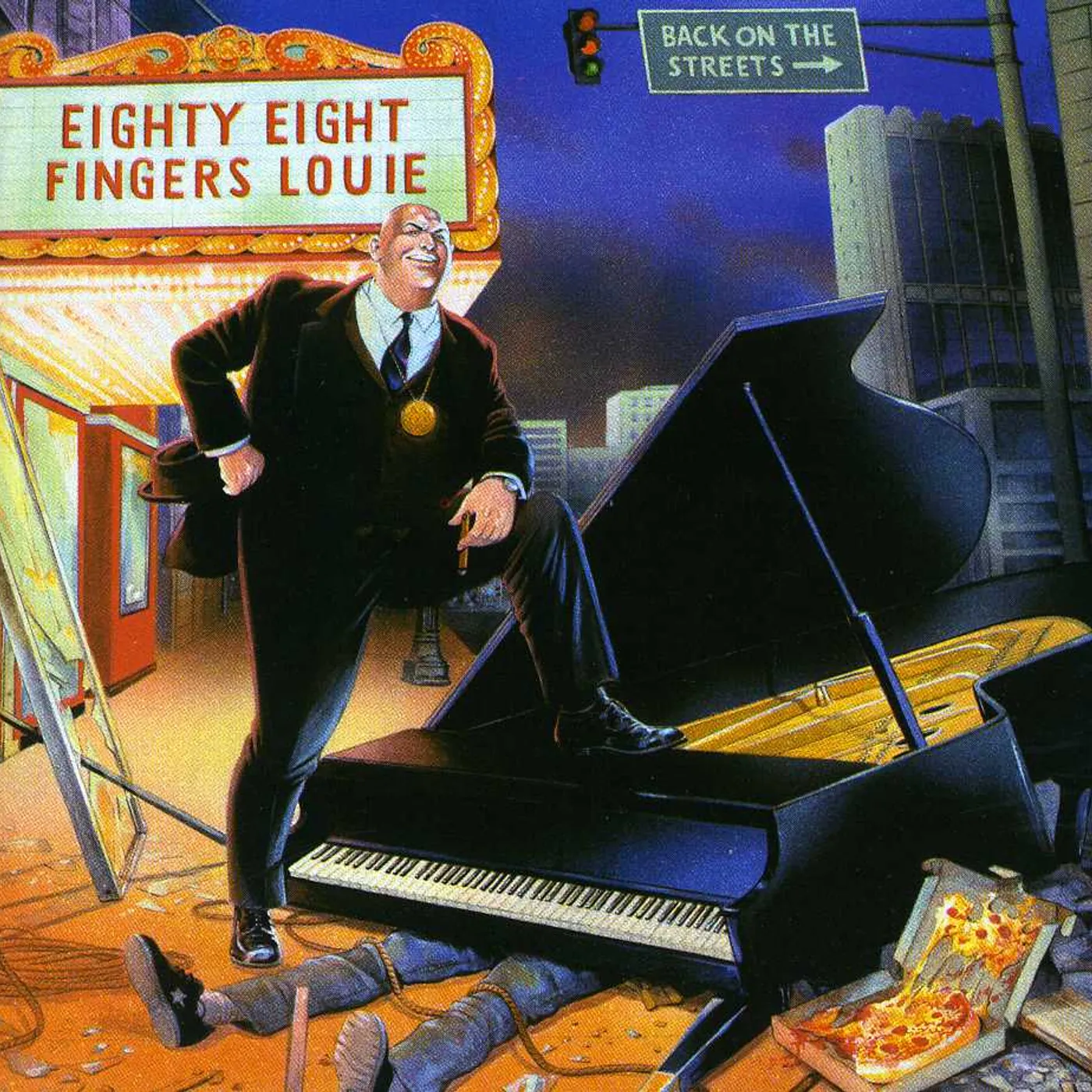 88 Fingers Louie BACK ON THE STREETS CD