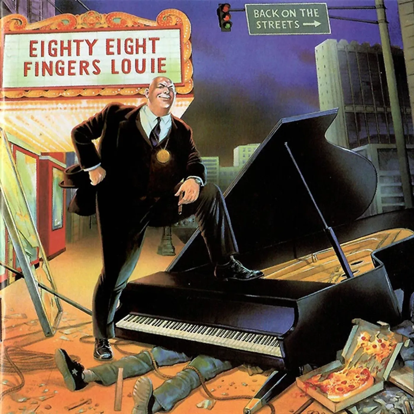 88 Fingers Louie Back On The Streets Vinyl Record