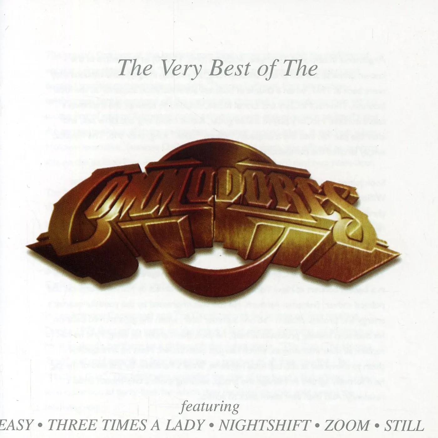 Commodores VERY BEST OF CD