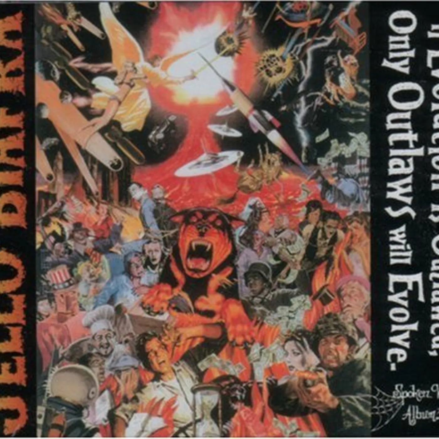 Jello Biafra IF EVOLUTION IS OUTLAWED ONLY OUTLAWS WILL EVOLVE CD
