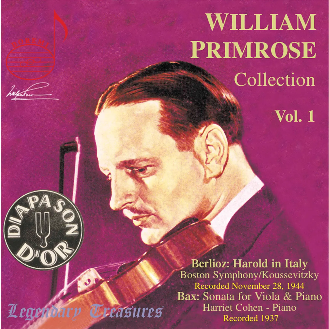 William Primrose COLLECTION 1 CD