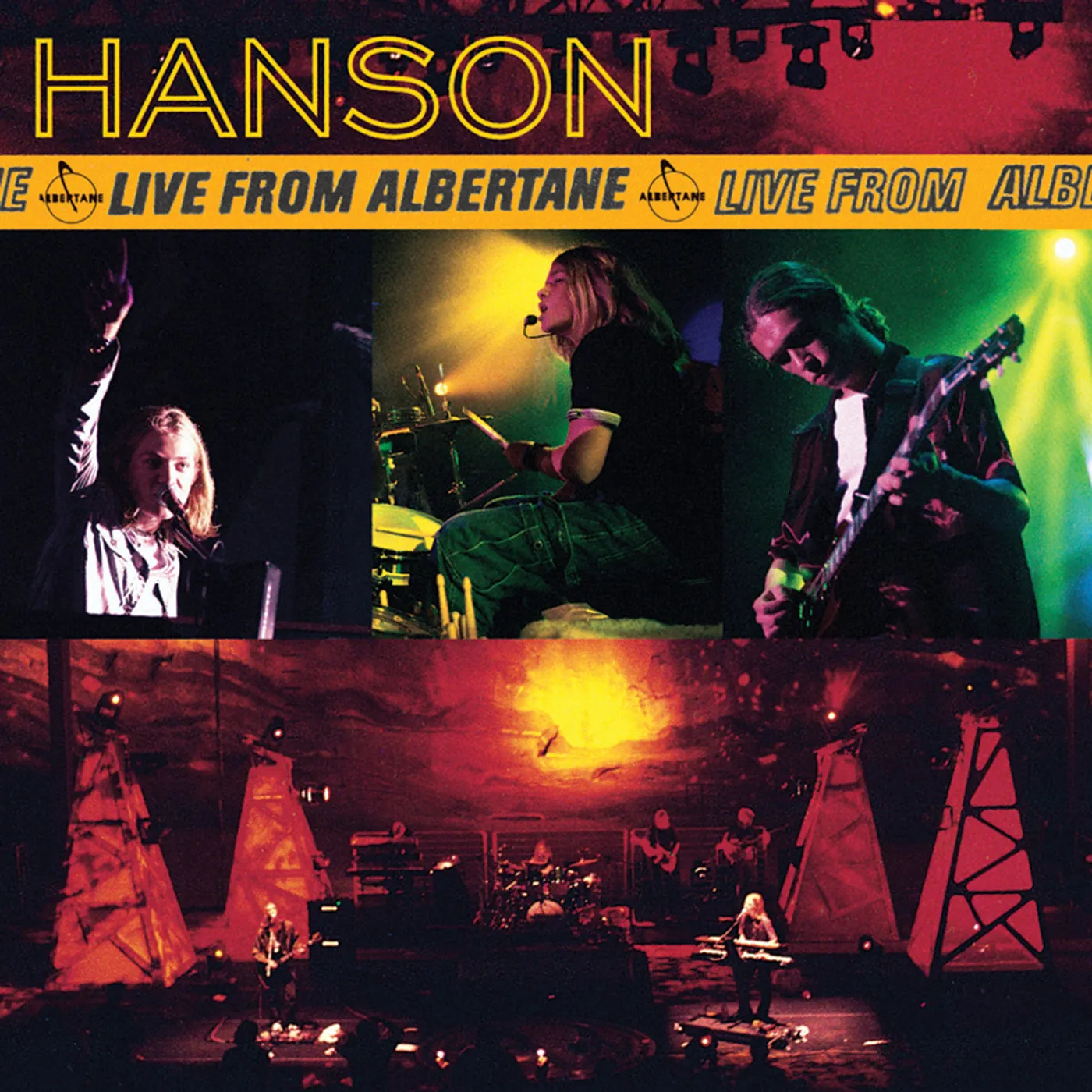 Hanson LIVE FROM ALBERTANE CD