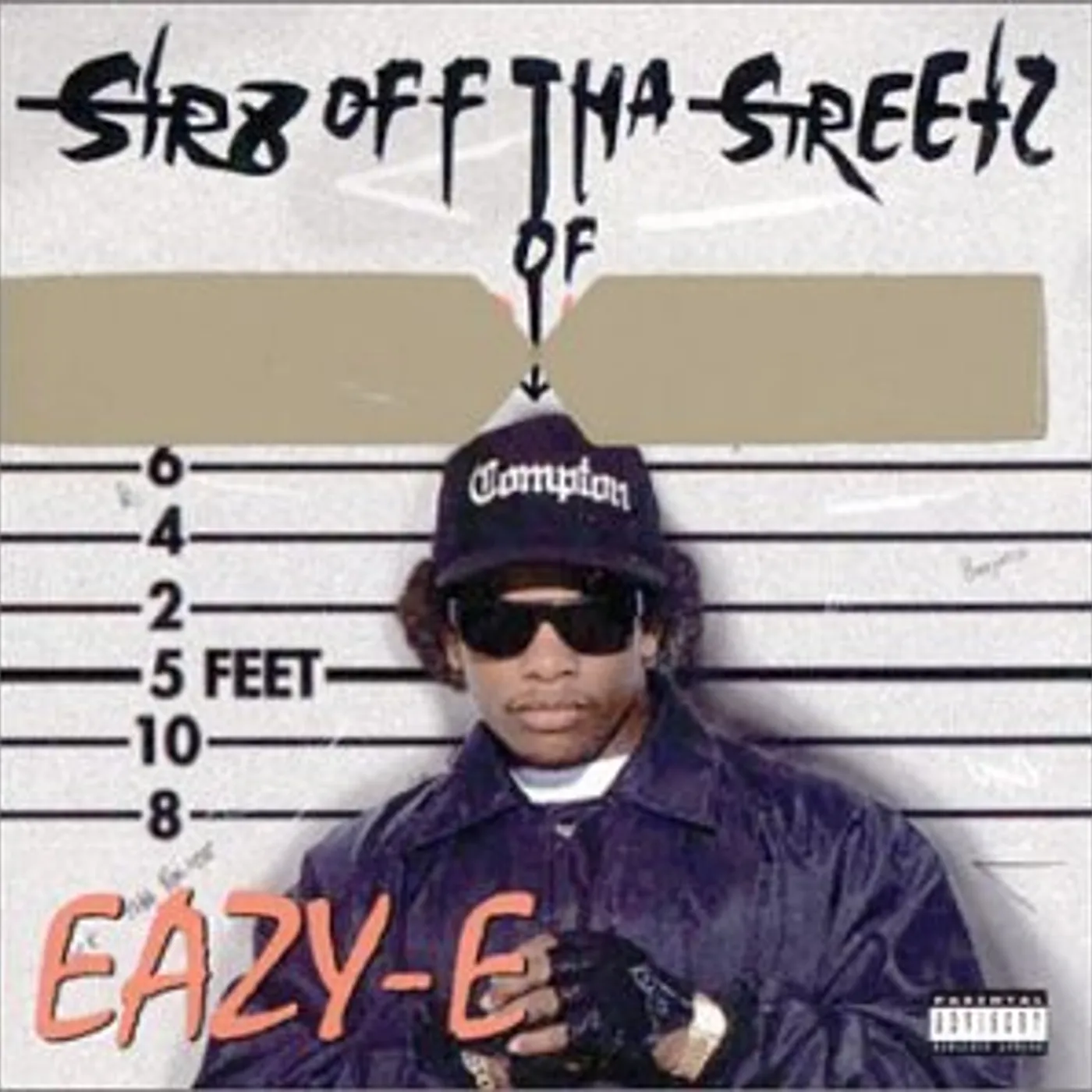 Eazy-E STR8 OFF THA STREETZ OF MUTHAPHUKKIN COMPTON CD