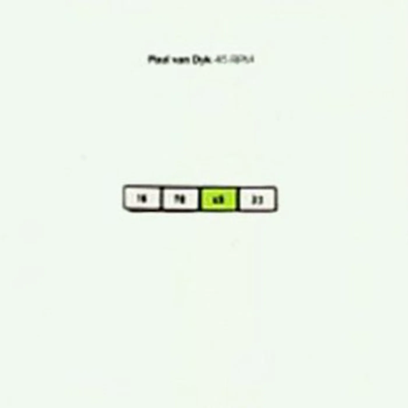 Paul van Dyk 45 RPM CD