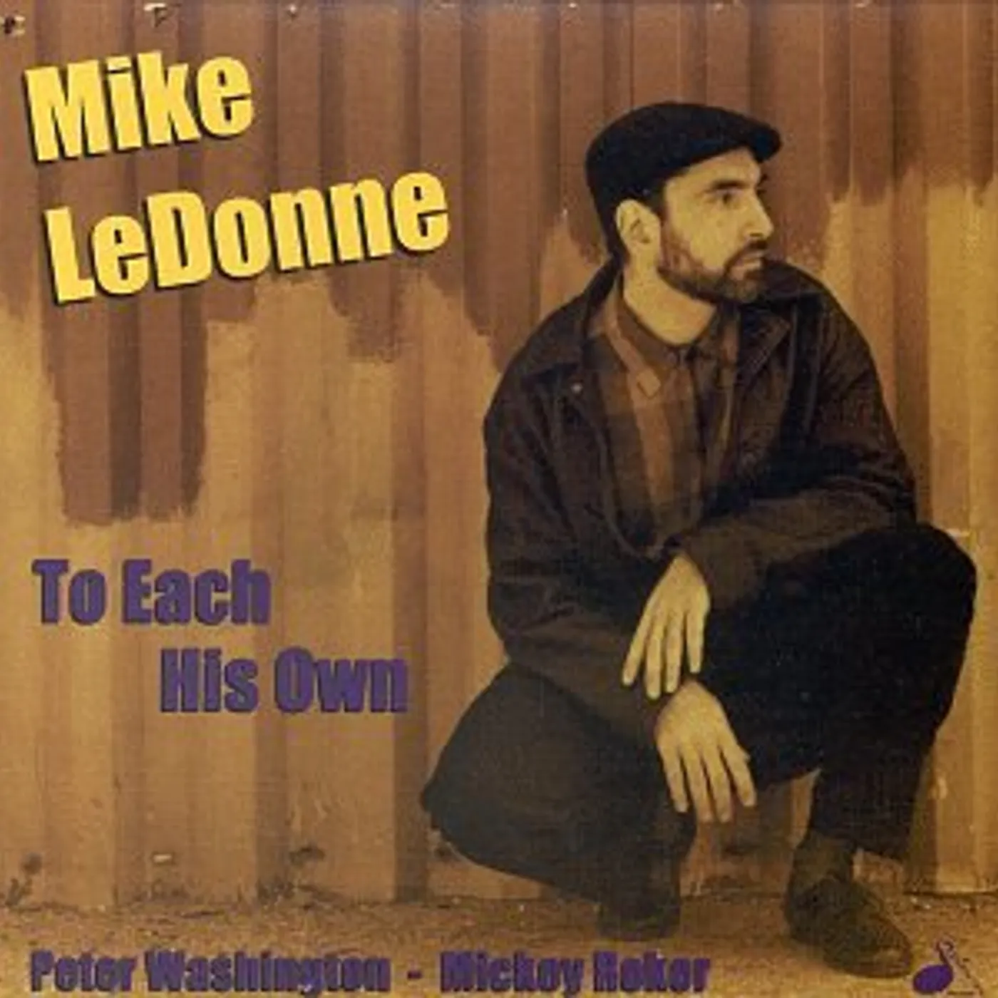 Mike LeDonne TO EACH HIS OWN CD