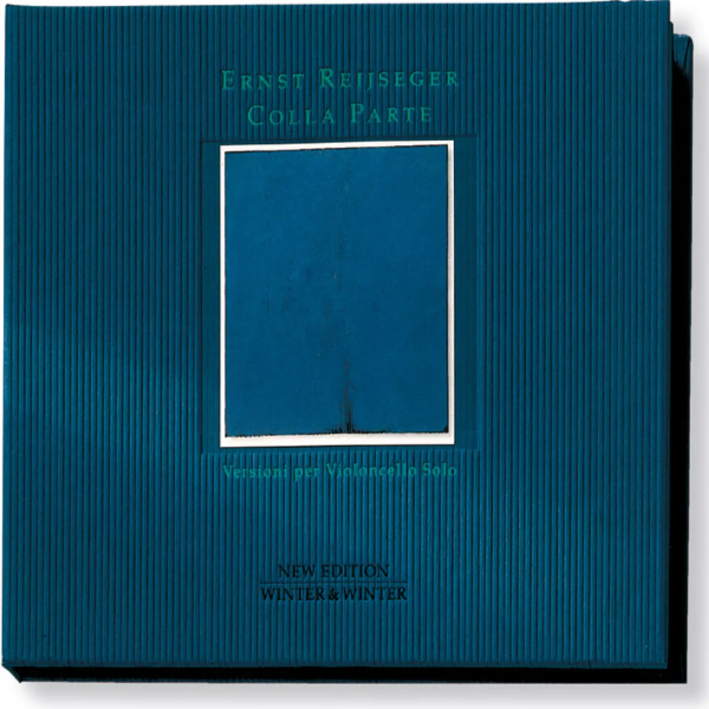 Ernst Reijseger COLLA PARTE VERSIONI PER VIOLONCELLO SOLO CD