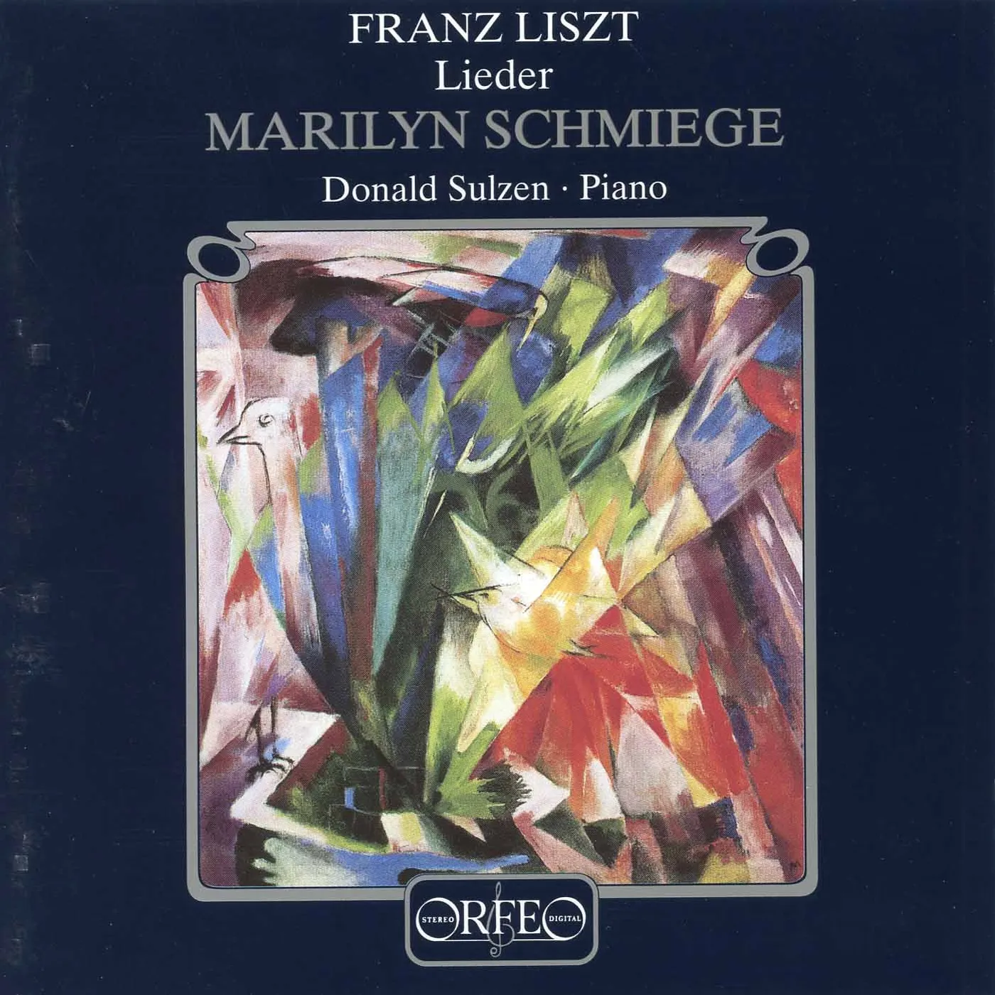 Marilyn Schmiege LISZT: LIEDER CD