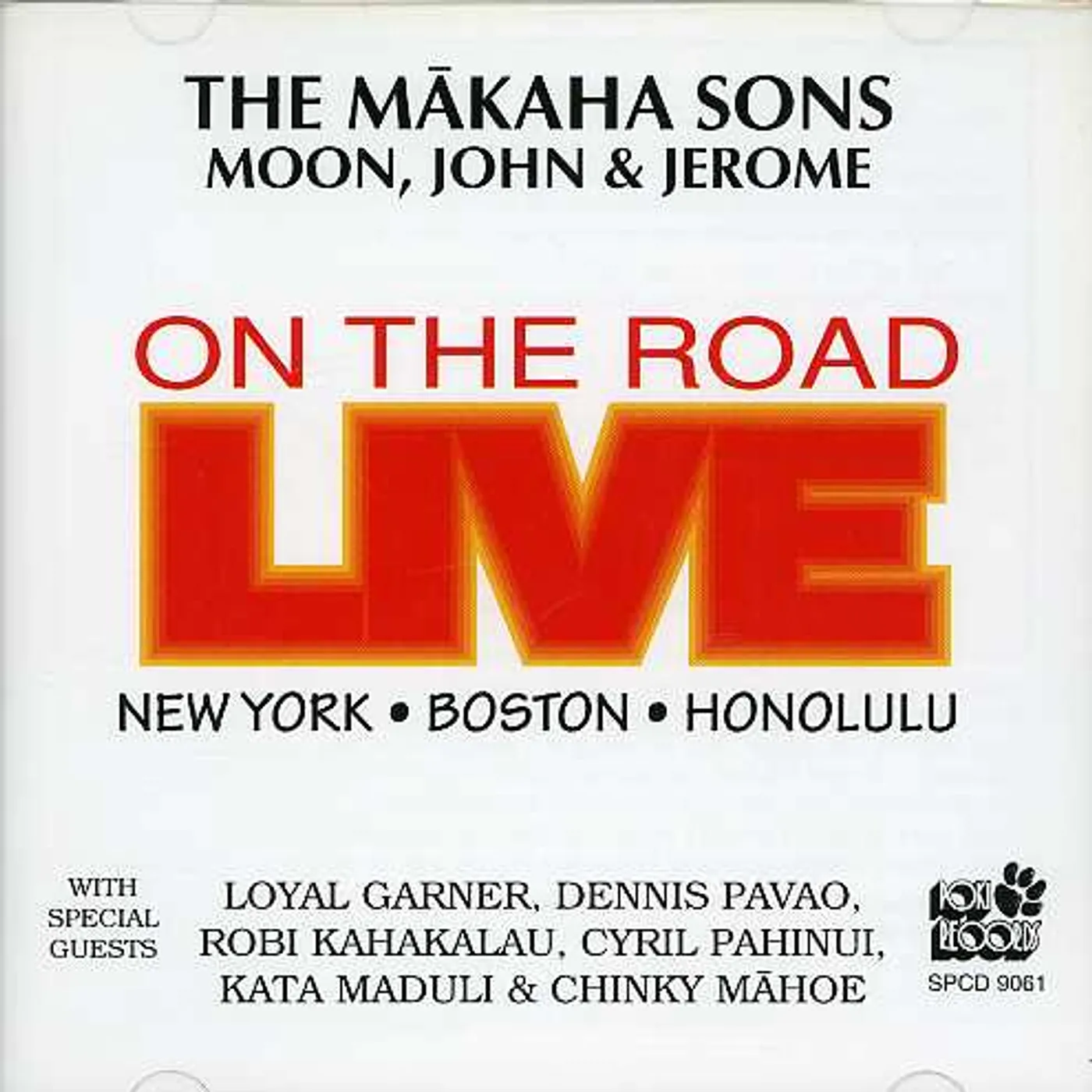 Makaha Sons LIVE ON THE ROAD CD