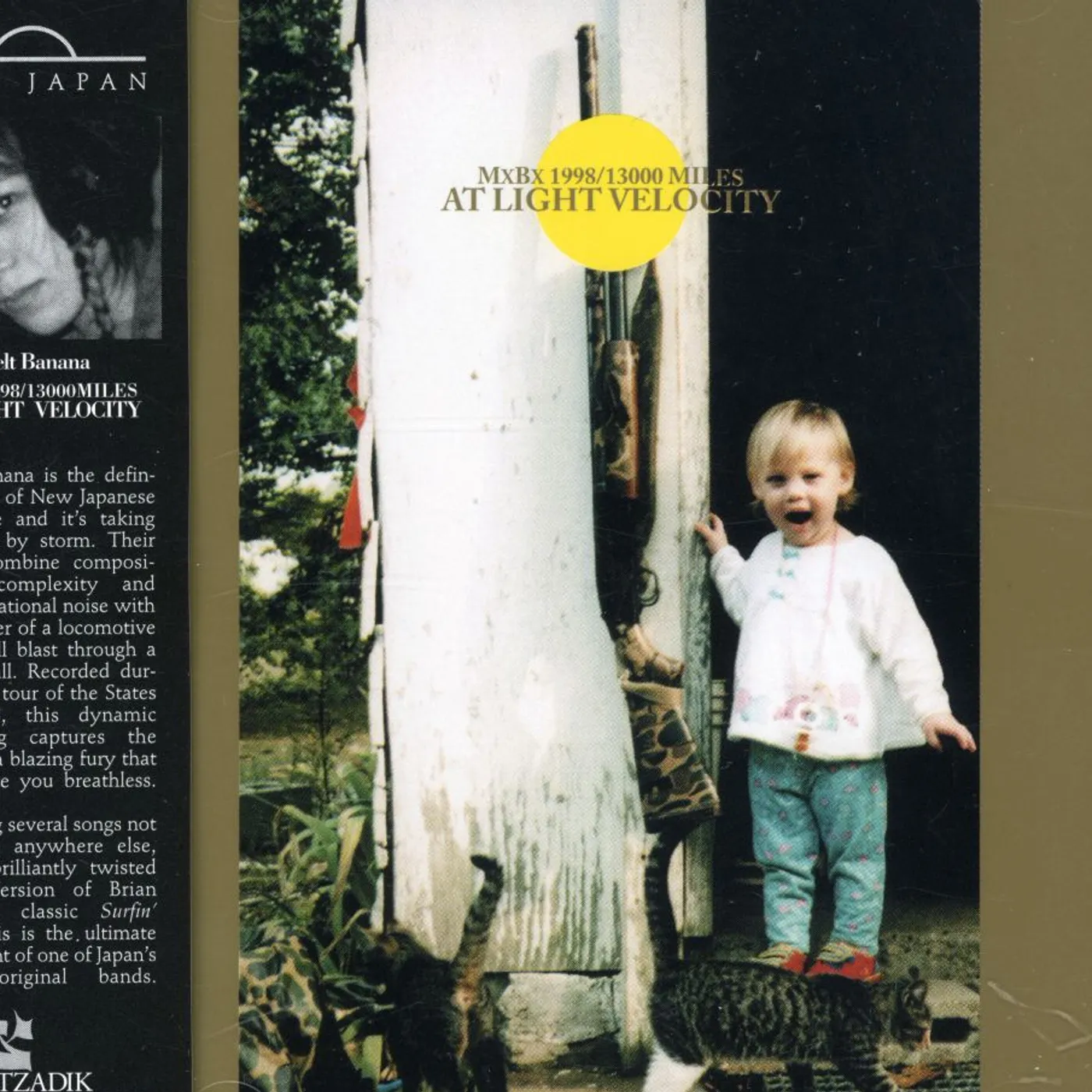 Melt-Banana MXBX 1998: 13,000 MILES AT LIGHT VELOCITY CD