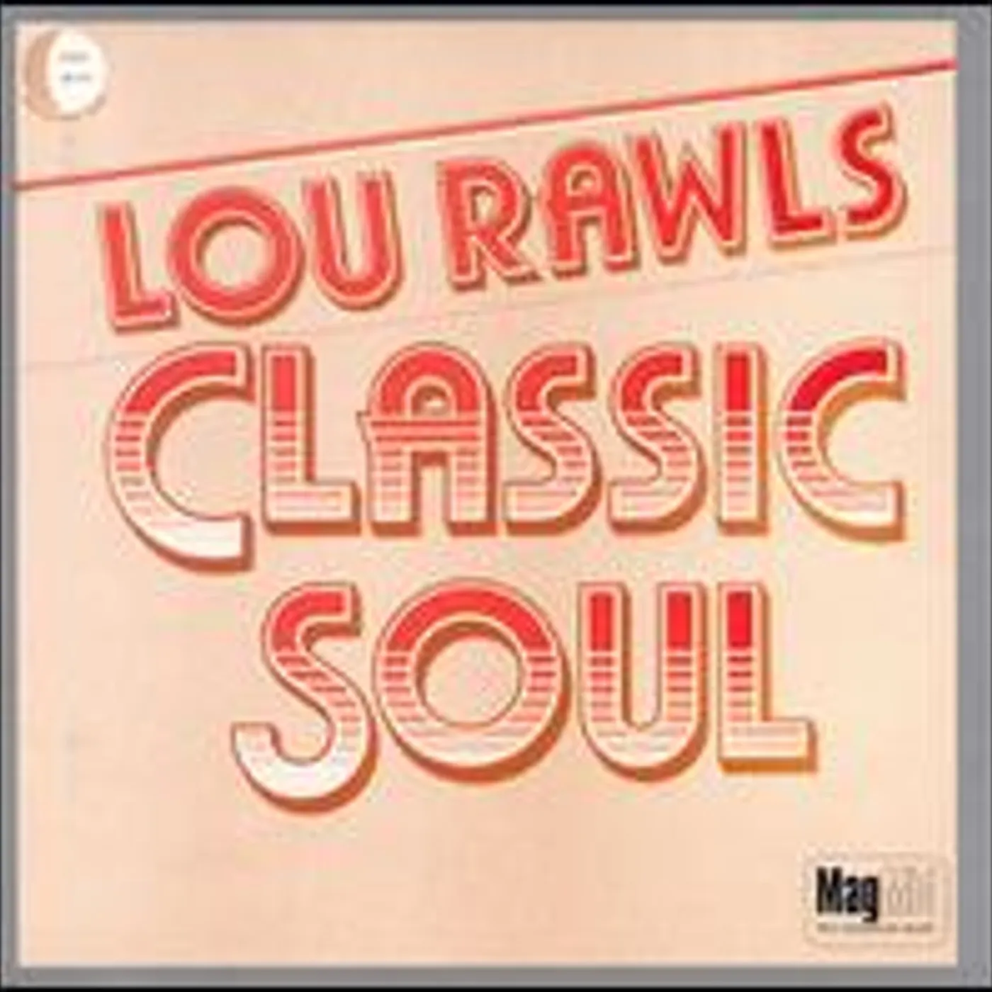Lou Rawls CLASSIC SOUL CD