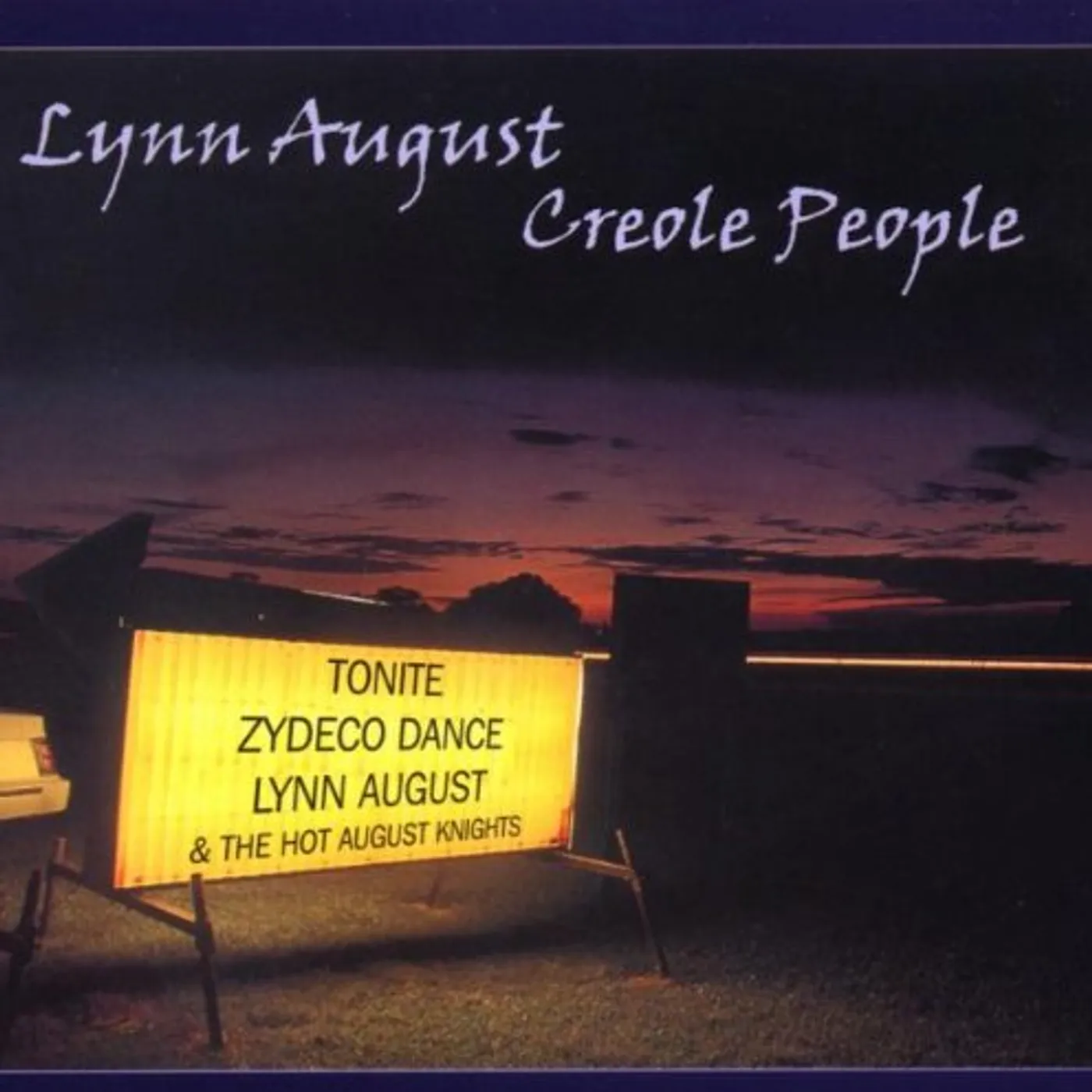 Lynn August CREOLE PEOPLE CD