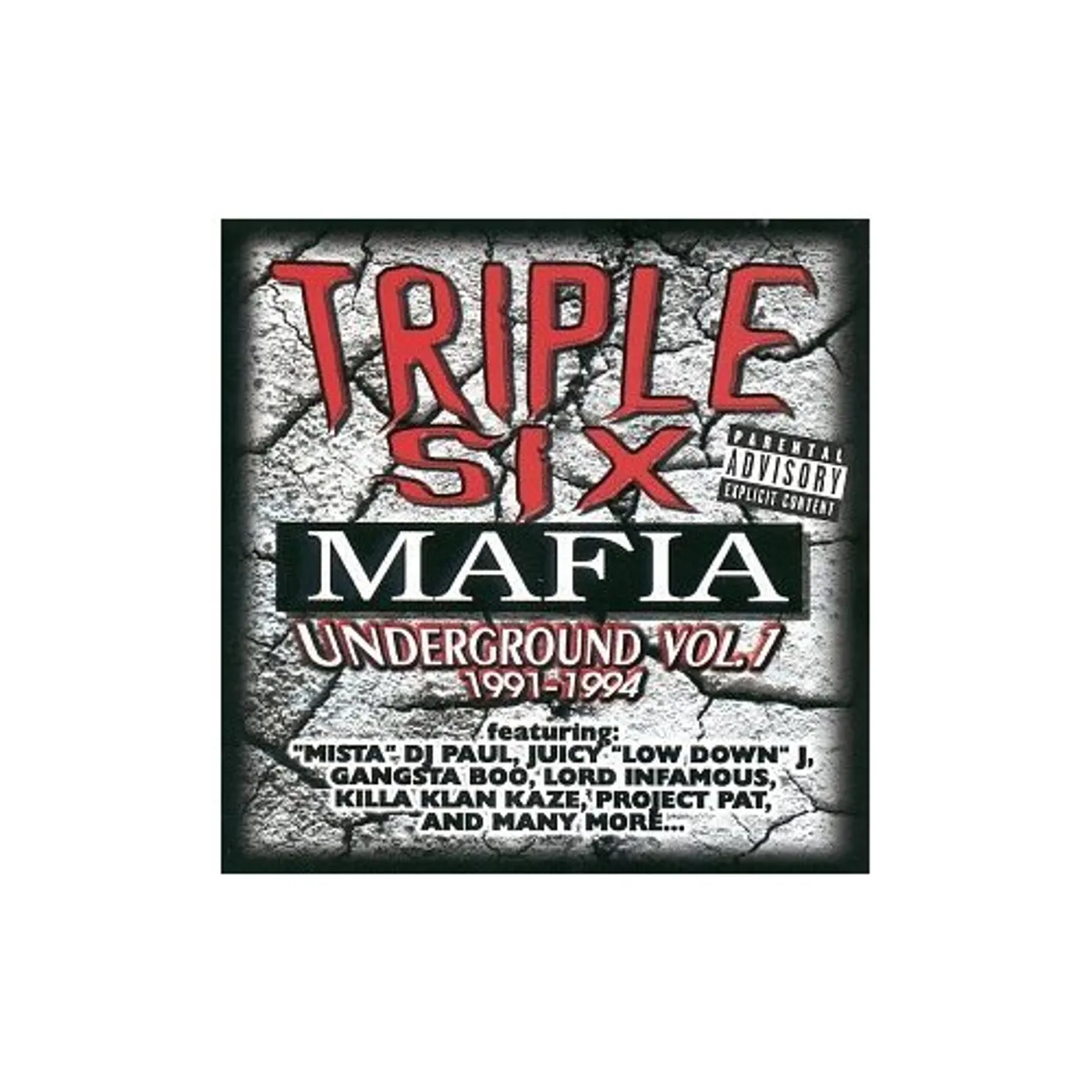Three 6 Mafia UNDERGROUND 1 CD