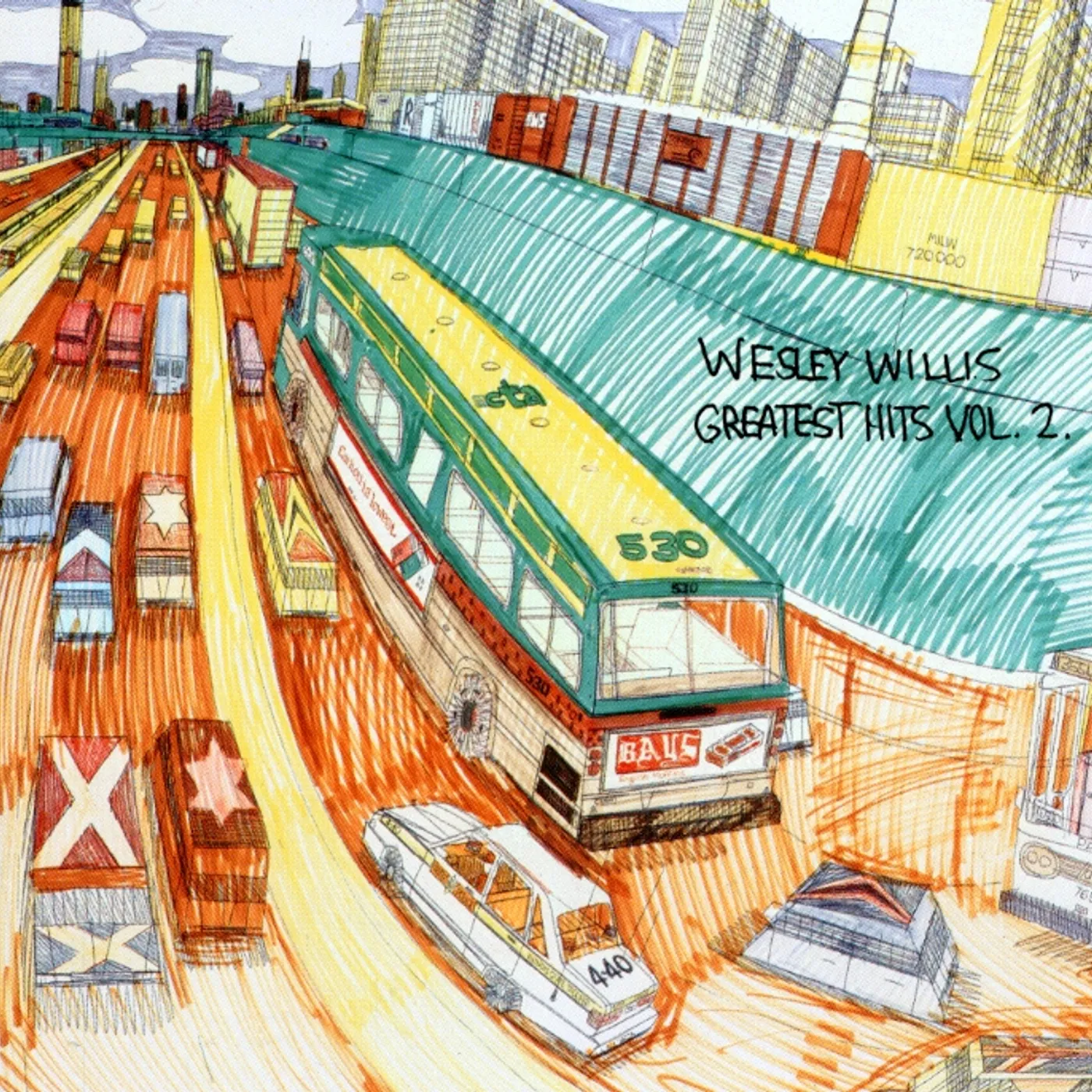 Wesley Willis GREATEST HITS 2 CD