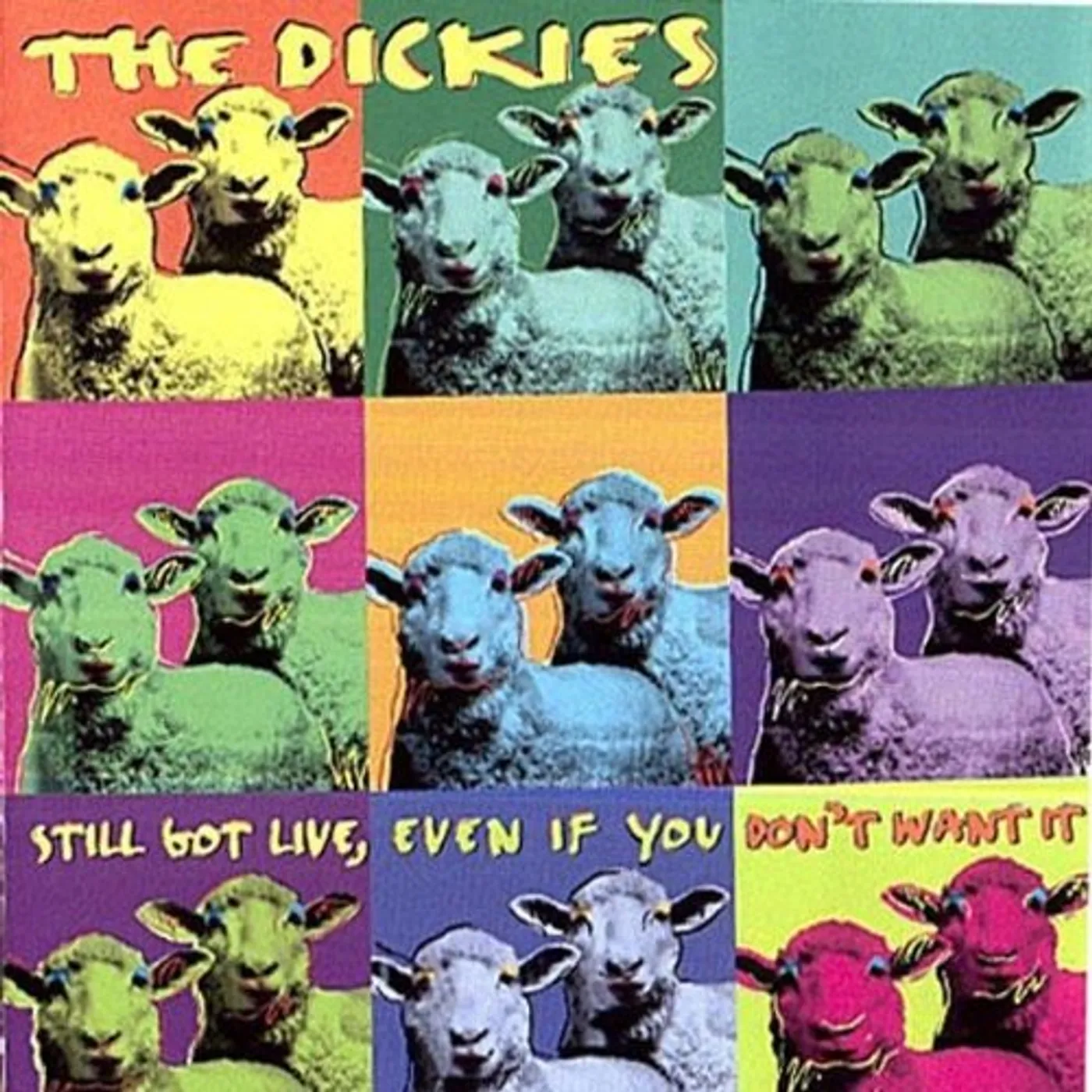 The Dickies STILL LIVE EVEN IF YOU DON'T WANT IT CD
