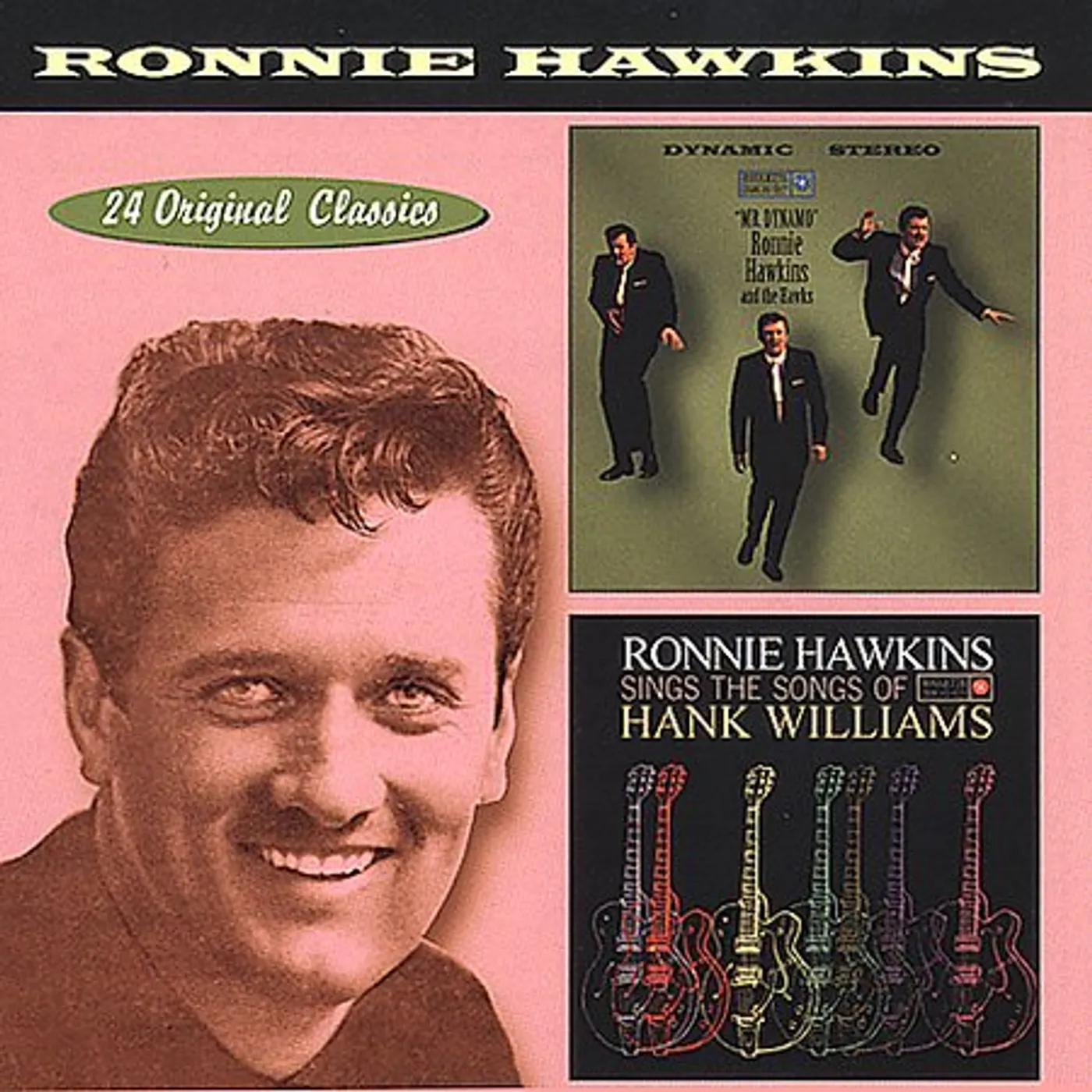 Ronnie Hawkins MR DYNAMO / SINGS THE SONGS OF HANK WILLIAMS CD