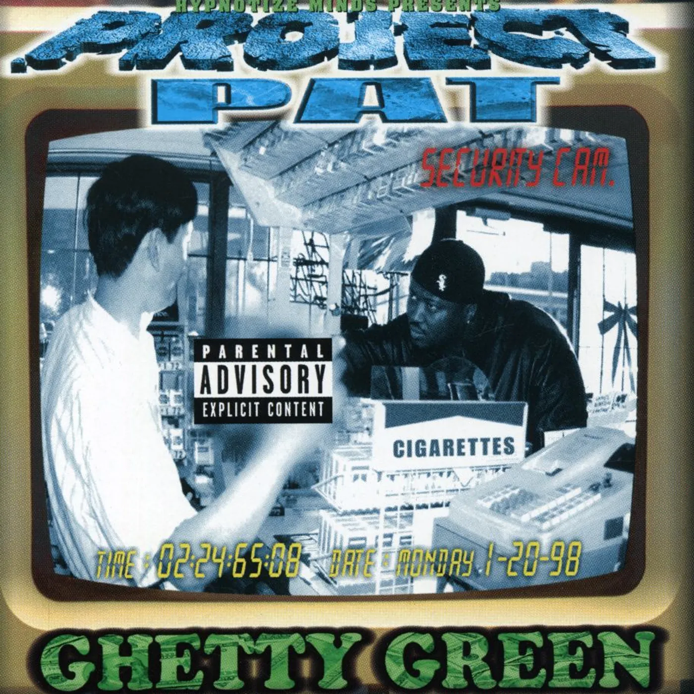 Project Pat GHETTY GREEN CD