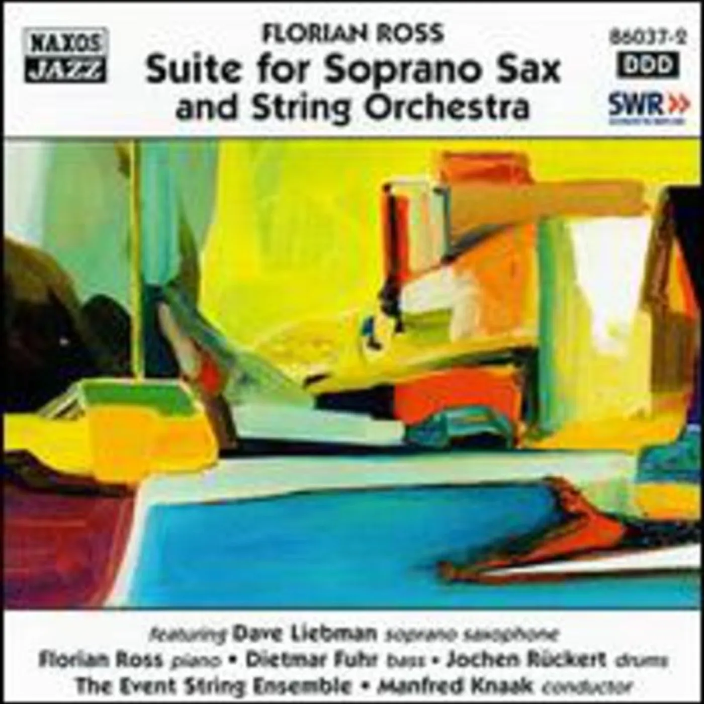 Florian Ross SUITE FOR SOPRANO SAX & STRING ORCHESTRA CD