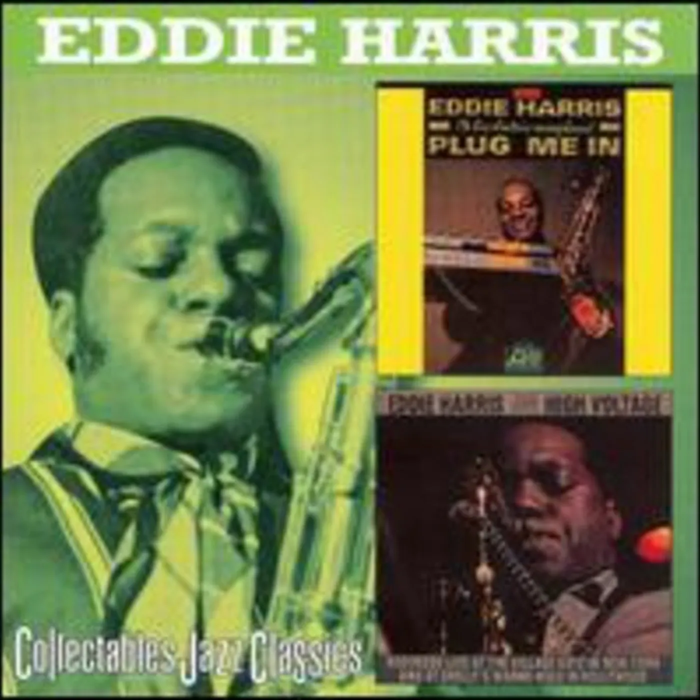 Eddie Harris PLUG ME IN / HIGH VOLTAGE CD