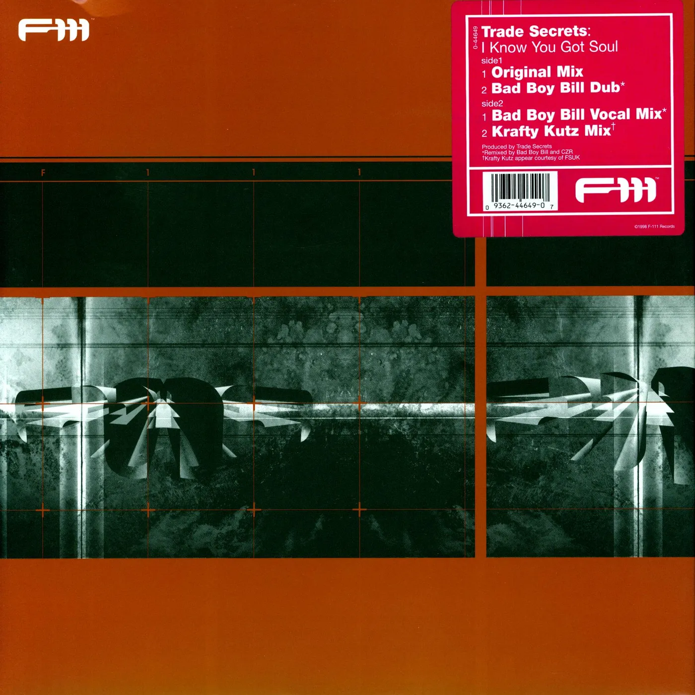 Trade Secrets I KNOW YOU GOT SOUL Vinyl Record