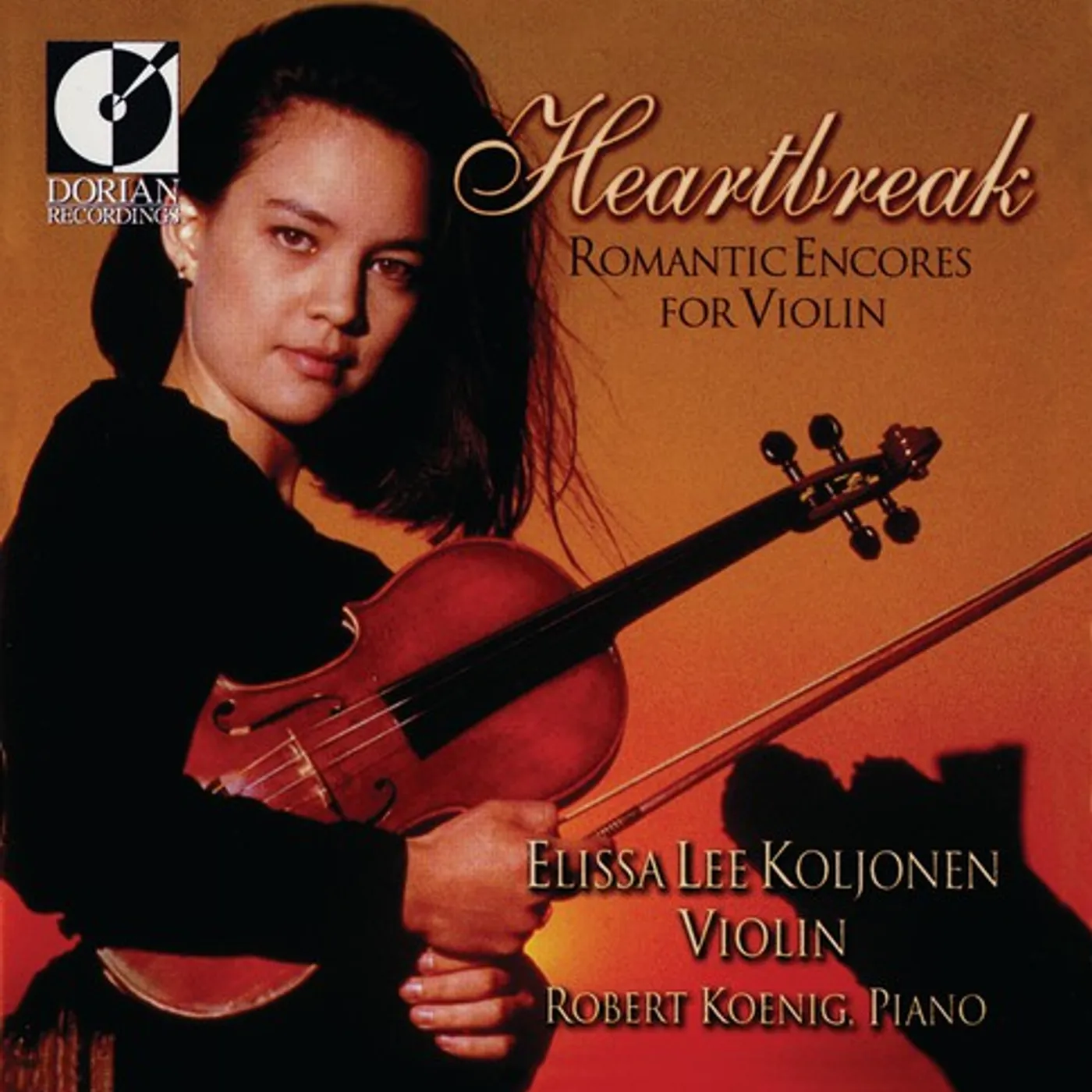 Elissa Lee Koljonen HEARTBREAK: ROMANTIC ENCORES FOR VIOLIN CD