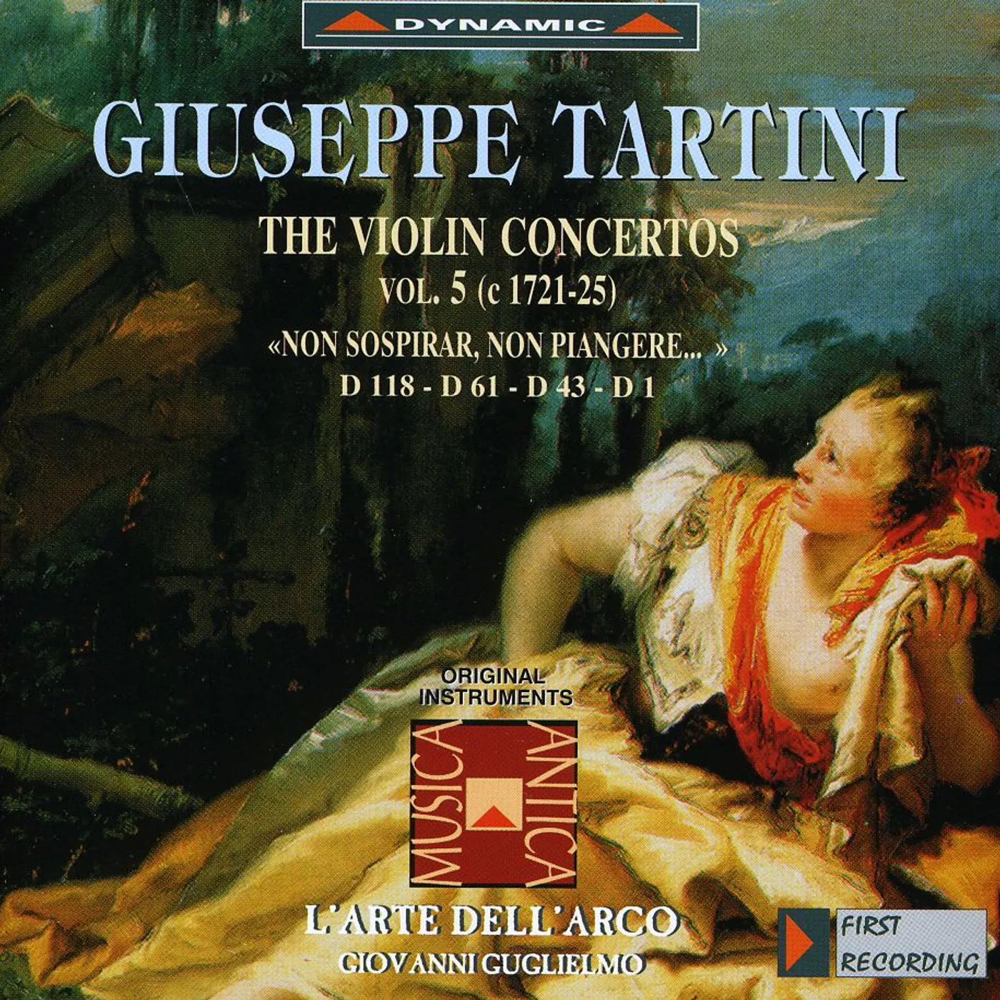 Tartini VIOLIN CONCERTOS 5 CD