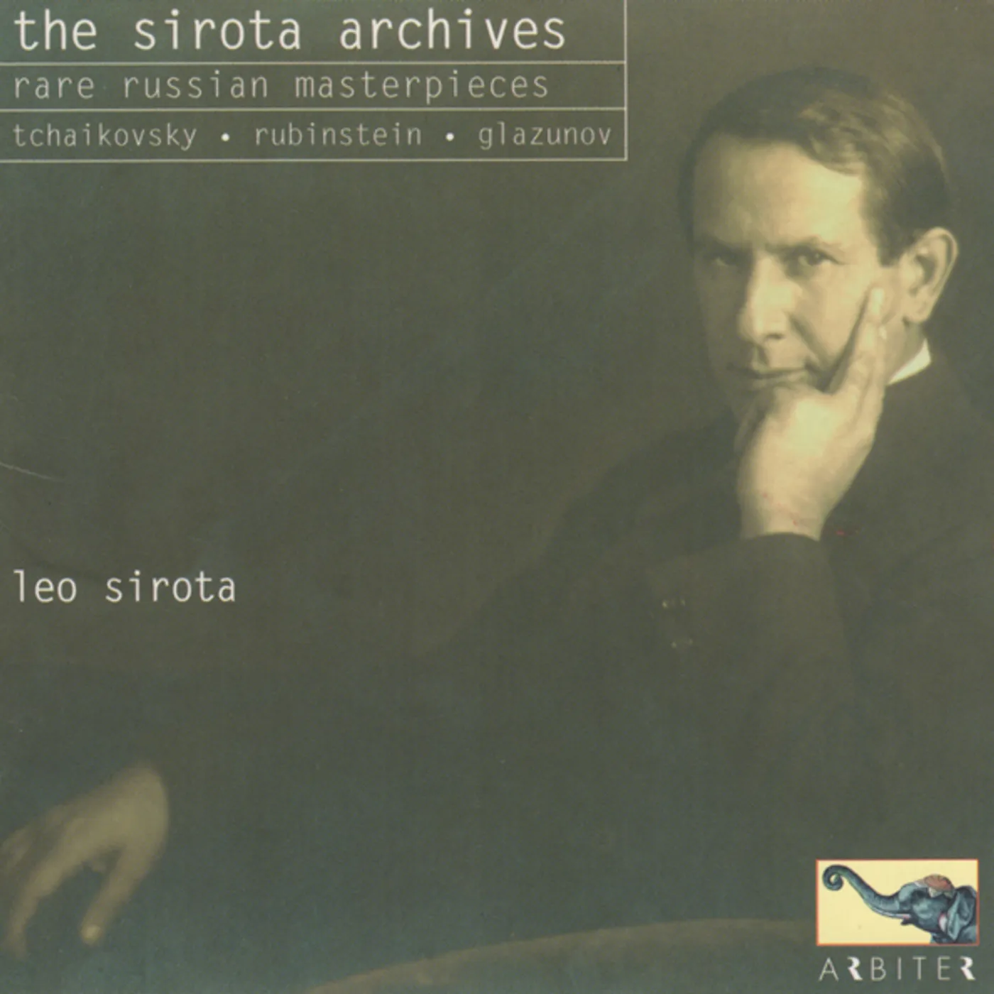 Leo Sirota RARE RUSSIAN MASTERPIECES CD