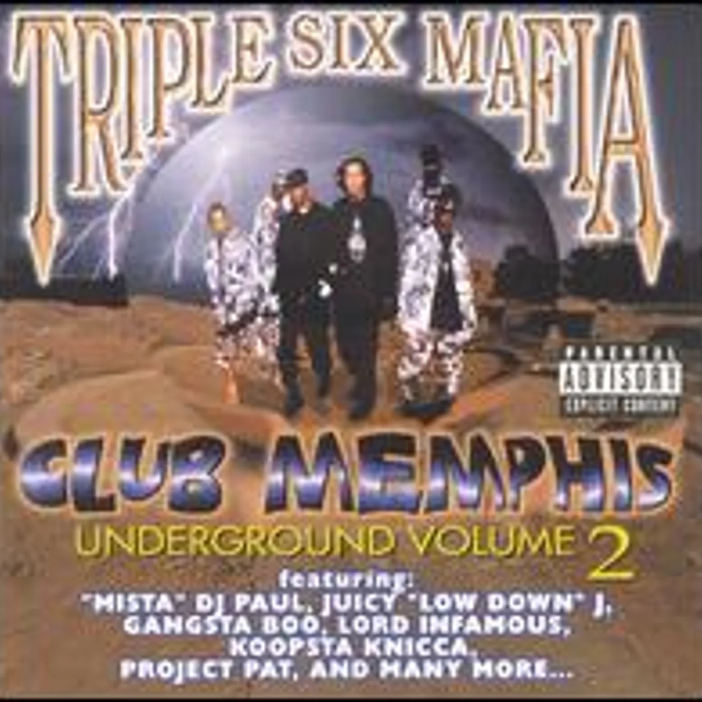 Three 6 Mafia CLUB MEMPHIS UNDERGROUND 2 CD