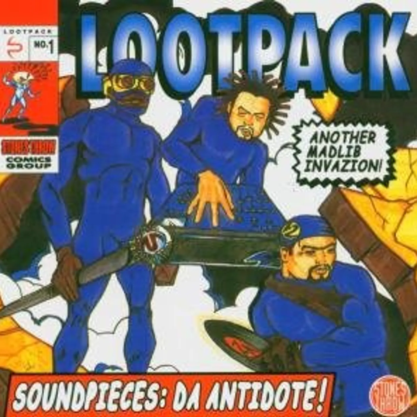 Lootpack SOUNDPIECIES: DA ANTIDOTE CD