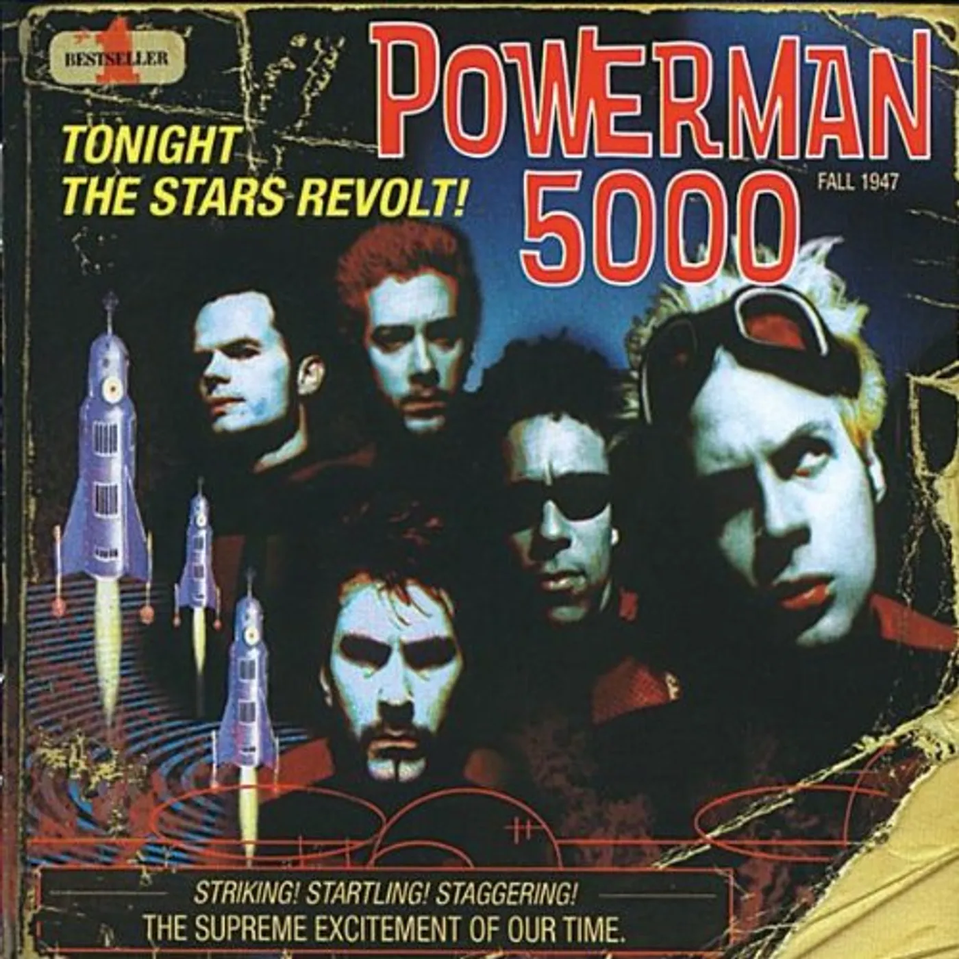 Powerman 5000 TONIGHT THE STARS REVOLT CD