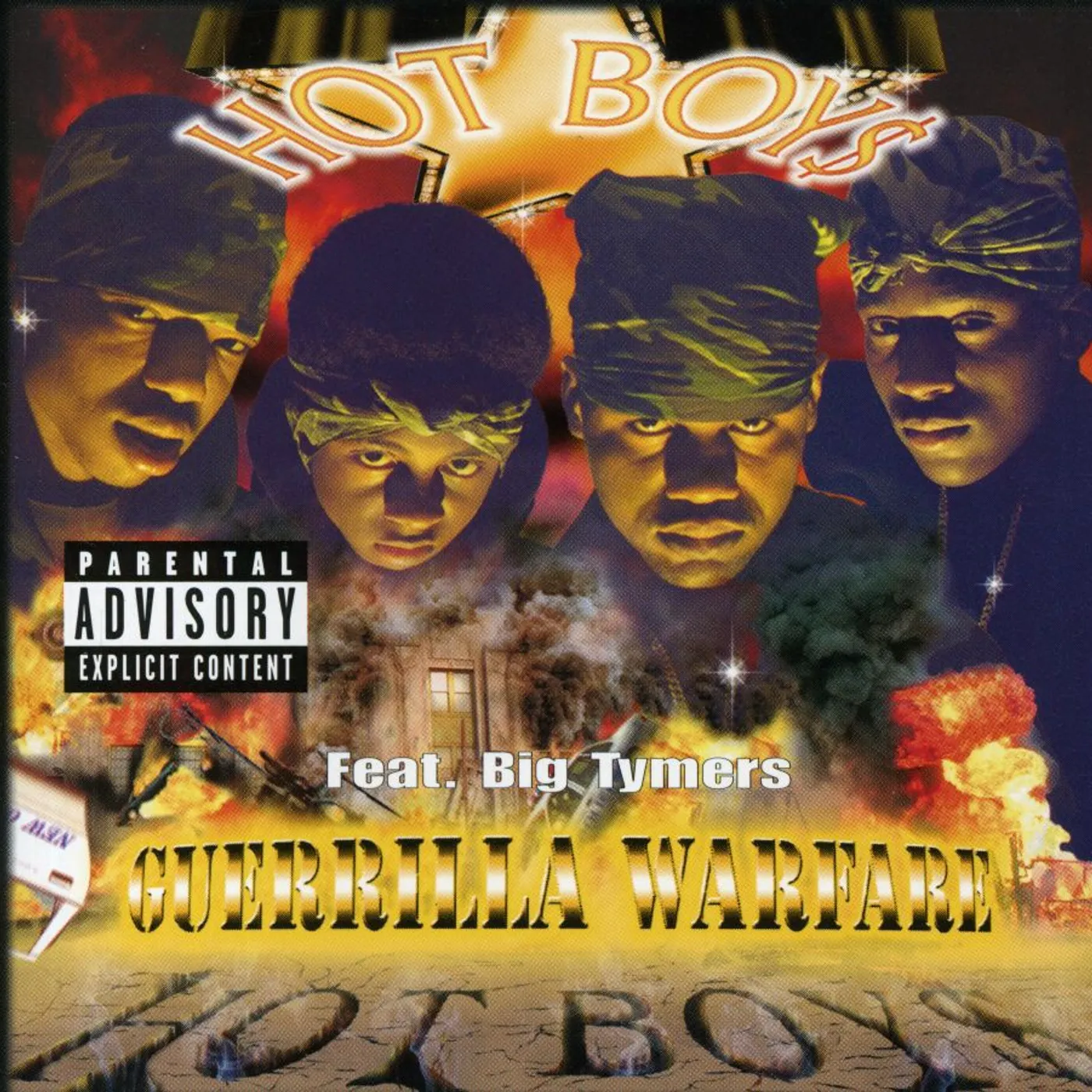 Hot Boys GUERRILLA WARFARE CD