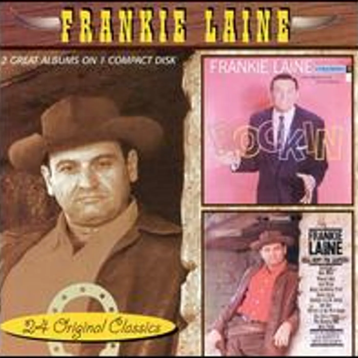 Frankie Laine ROCKIN / HELL BENT FOR LEATHER CD