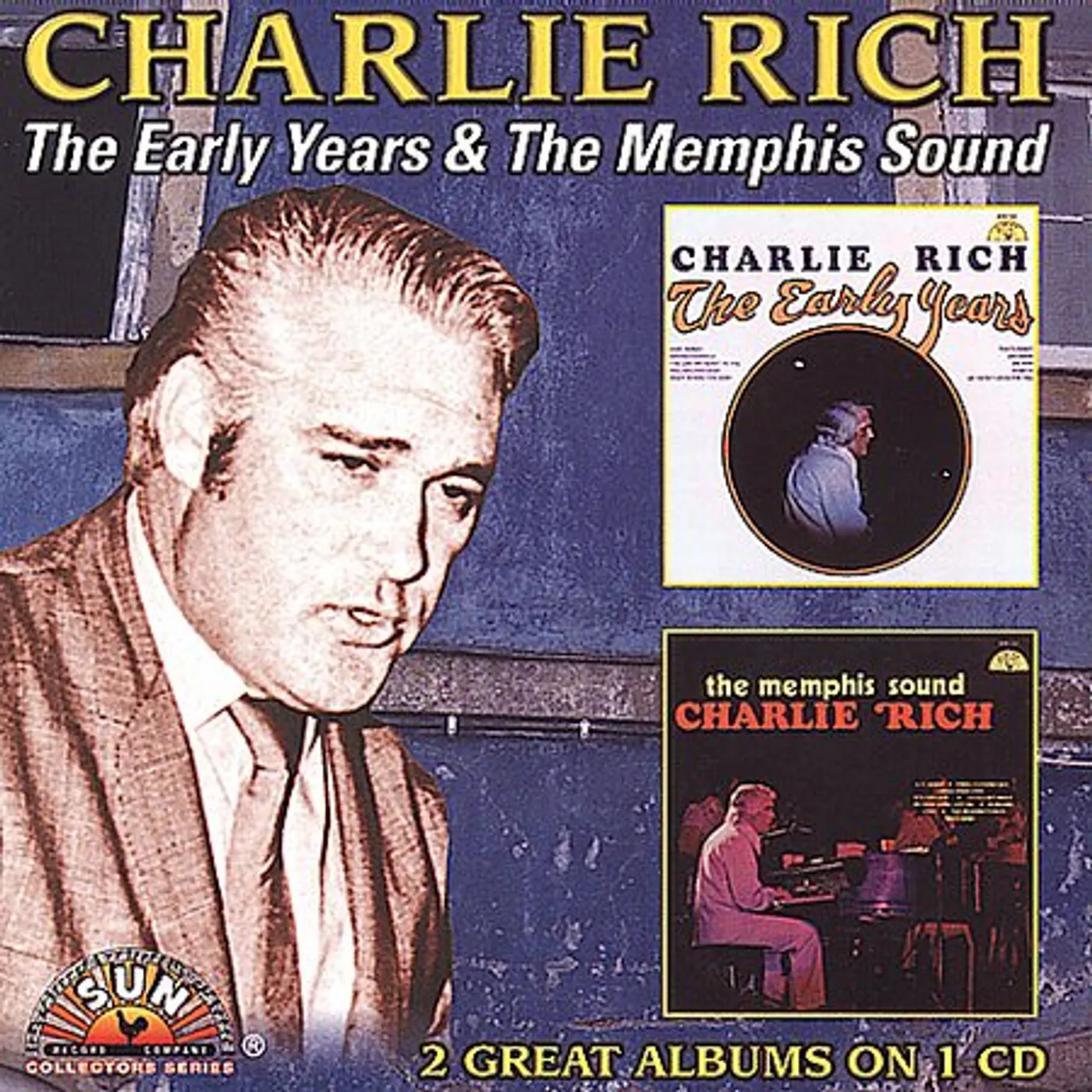 Charlie Rich EARLY YEARS / MEMPHIS SOUND CD