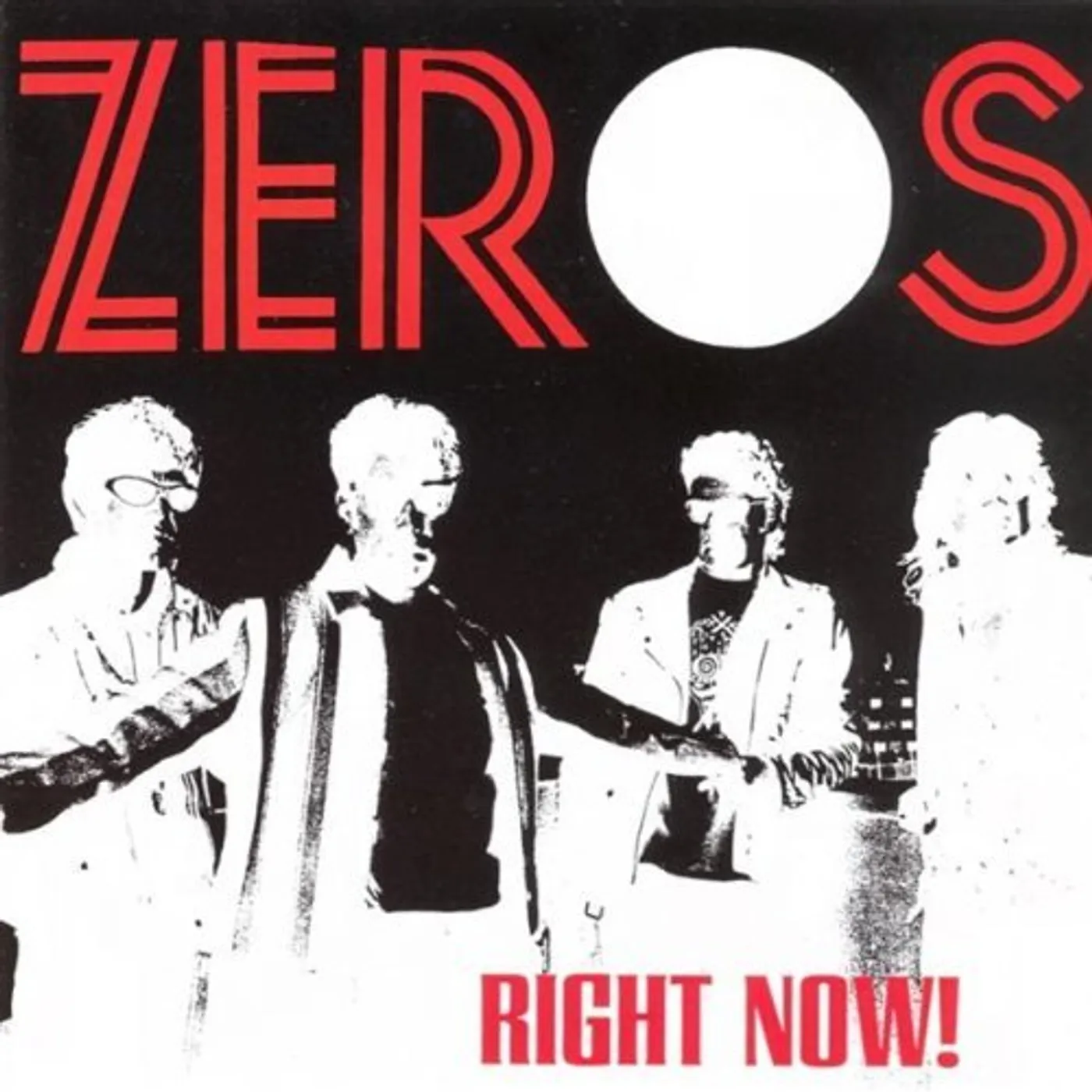 The Zeros RIGHT NOW CD