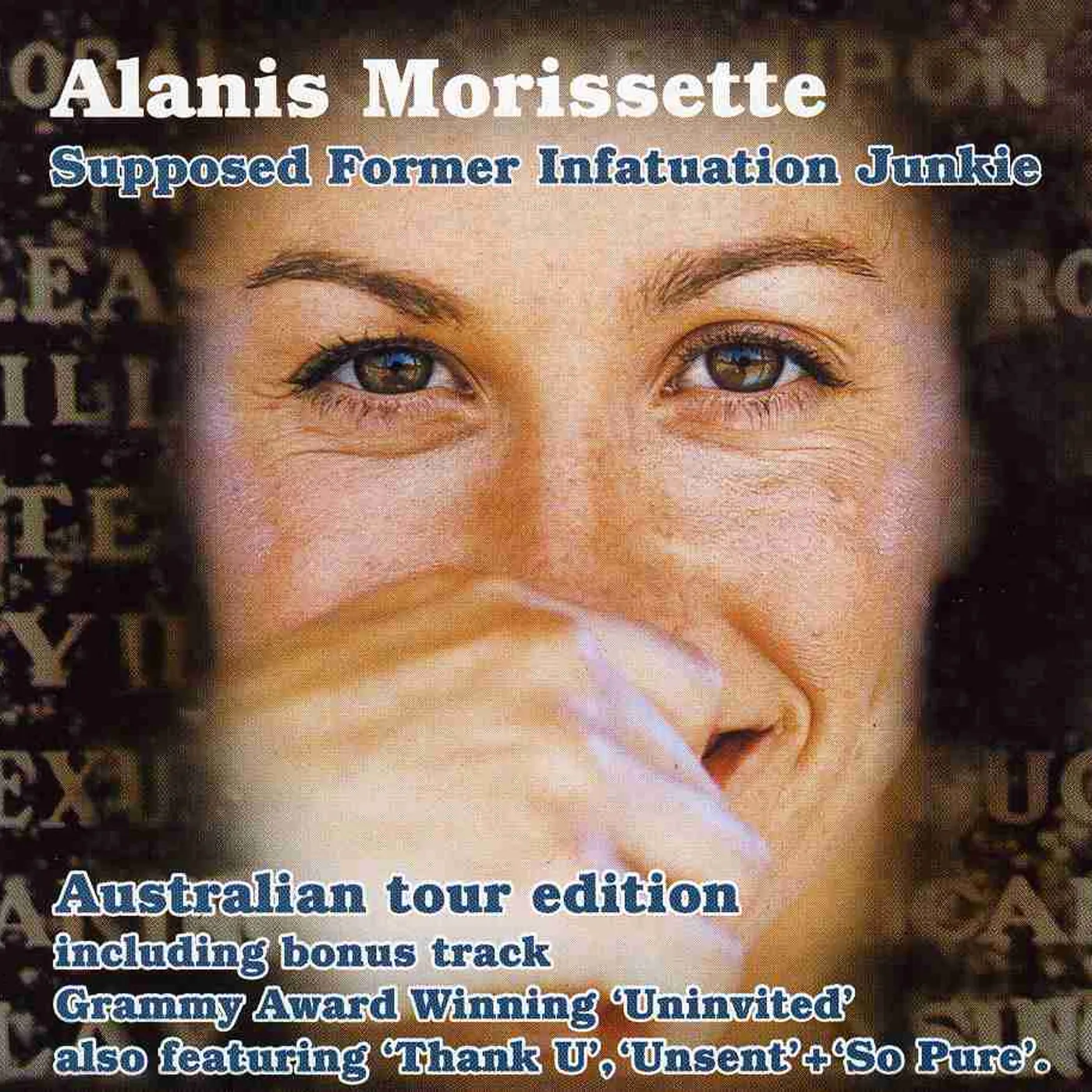 Alanis Morissette SUPPOSED FORMER INFATUATION JUNKIE CD