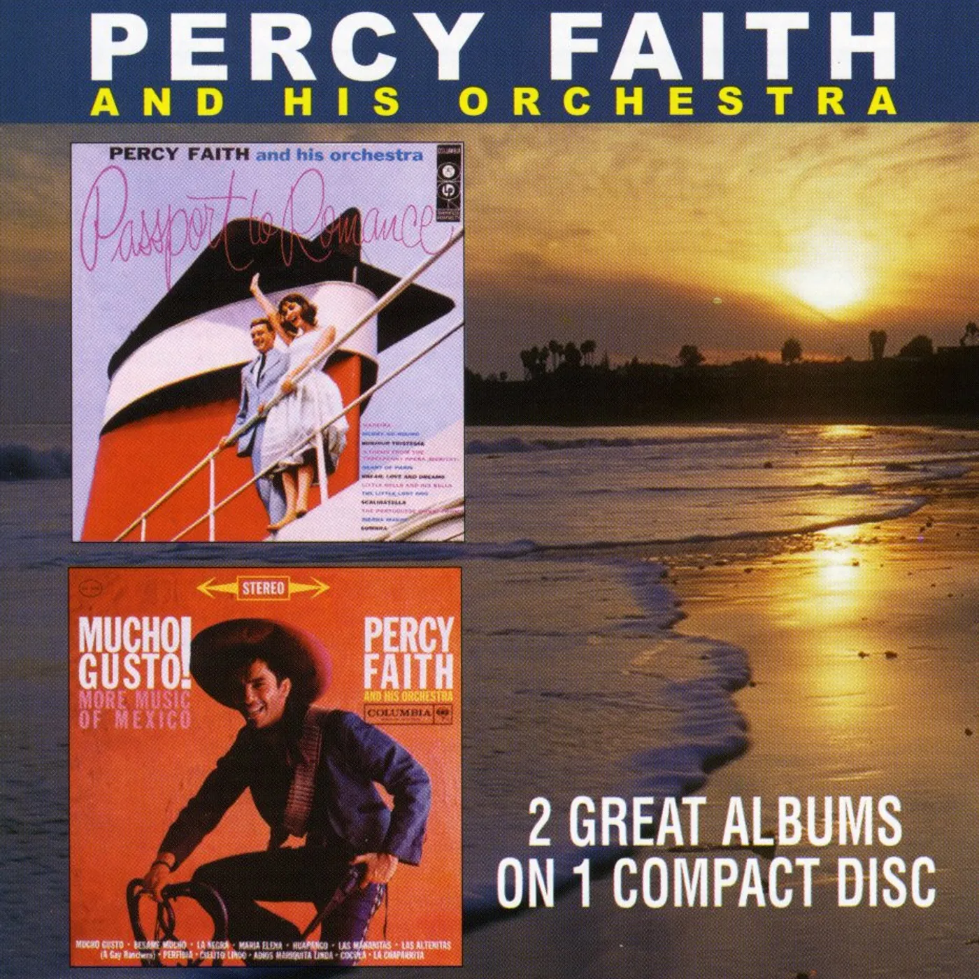 Percy Faith PASSAGE TO ROMANCE / MUCHO GUSTO CD