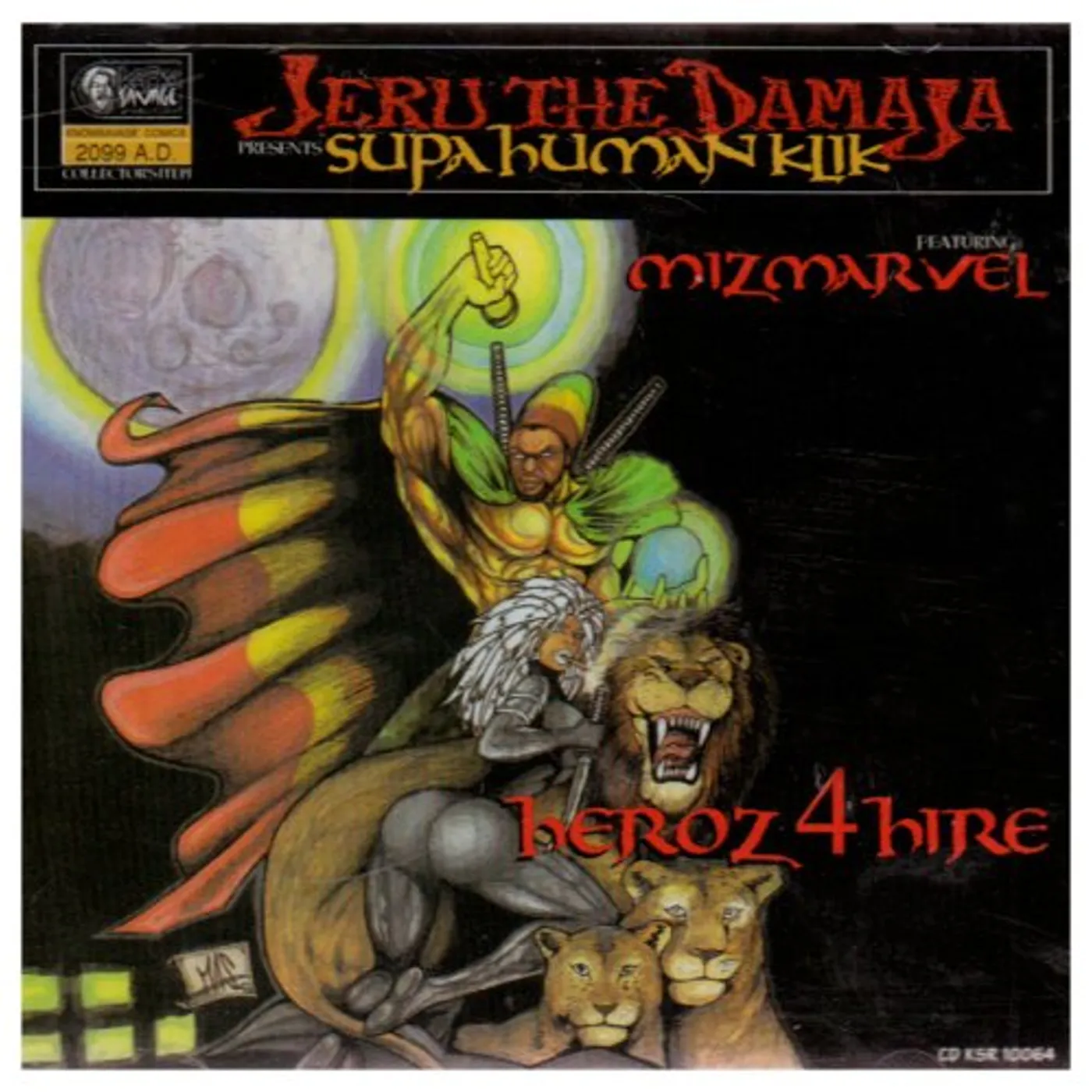 Jeru The Damaja HEROZ4HIRE CD