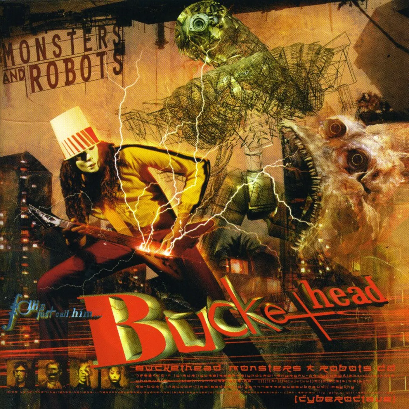 Buckethead MONSTERS & ROBOTS CD